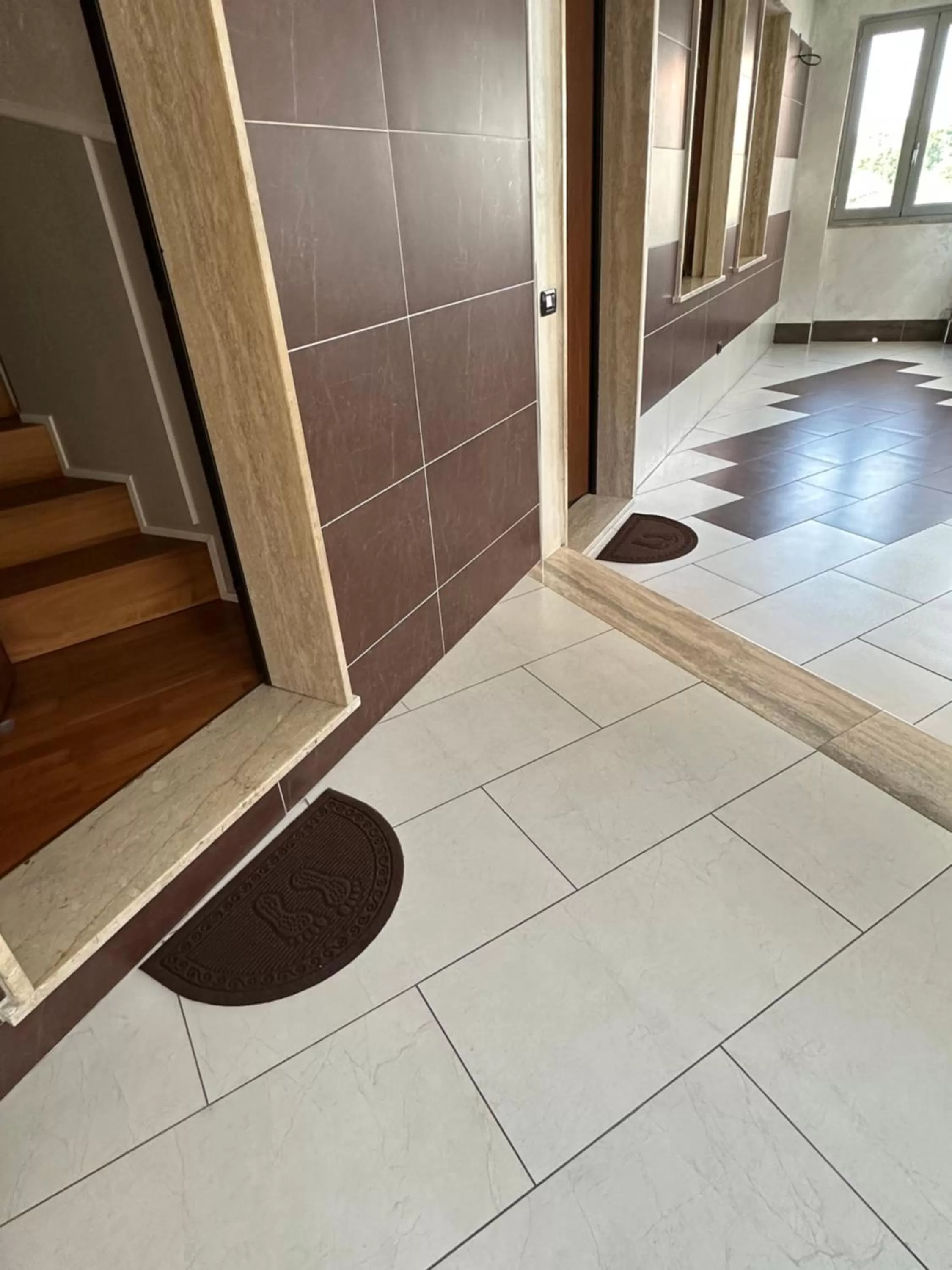 Bathroom in b&b by family L&G