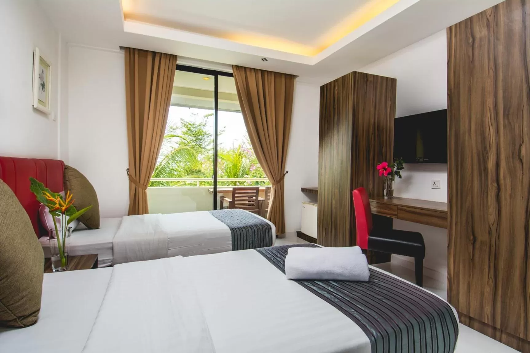Bed in Alia Residence Business Resort