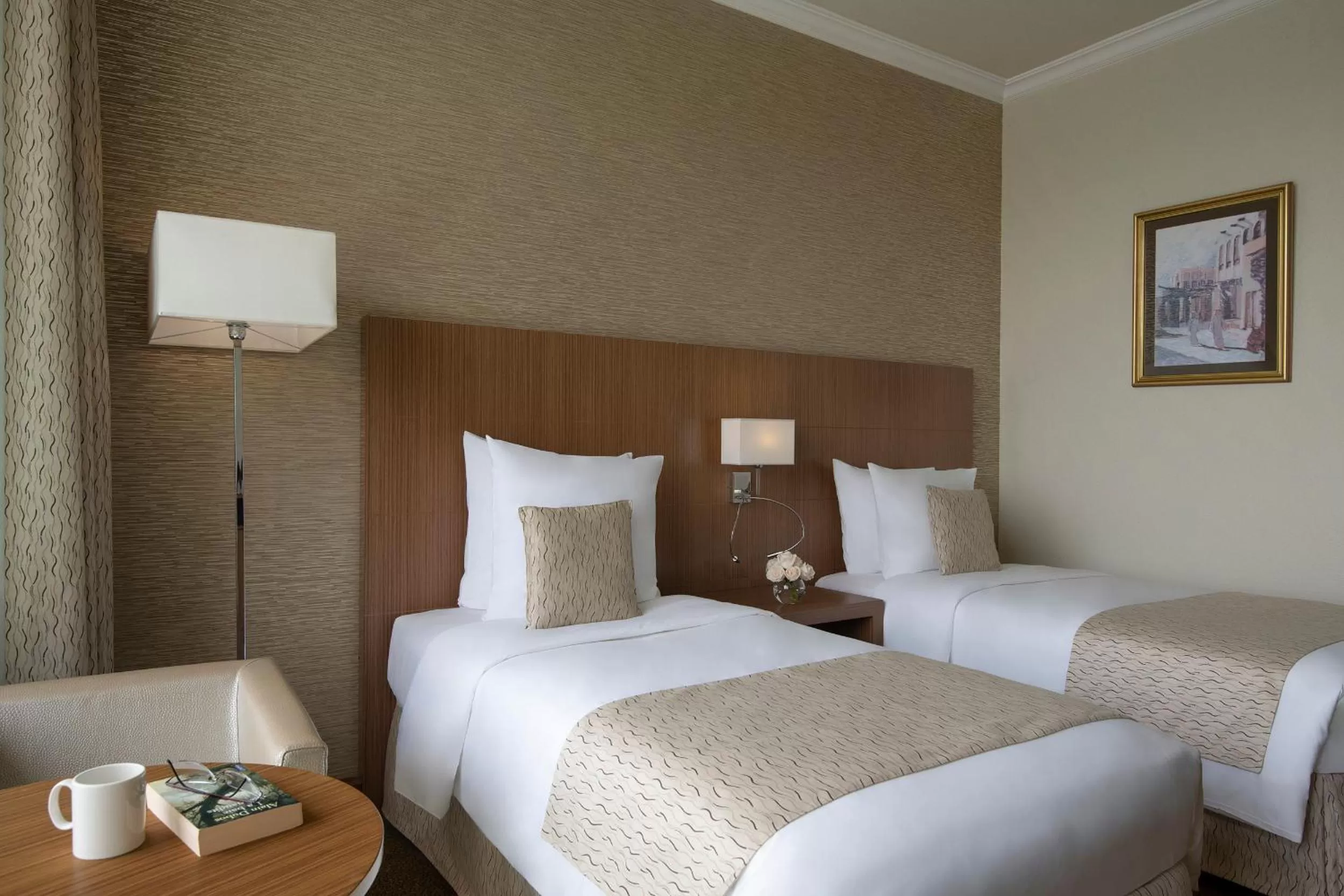 Property building, Bed in M Grand Hotel Doha