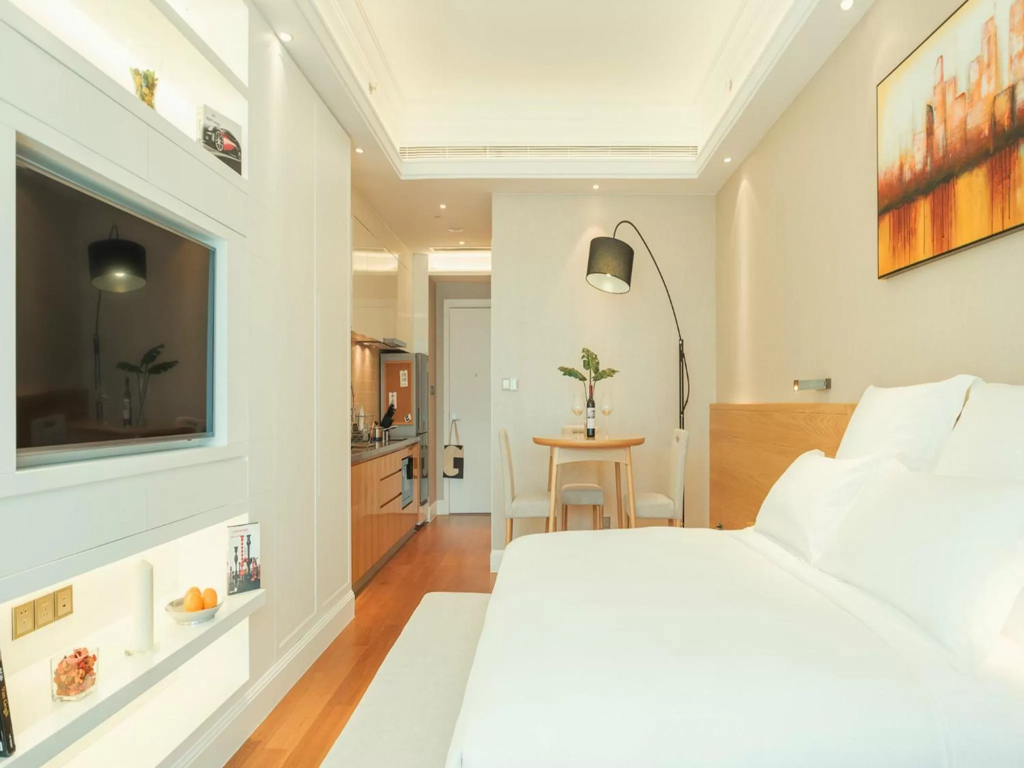 Coffee/tea facilities, Bed in Residence G Nanshan