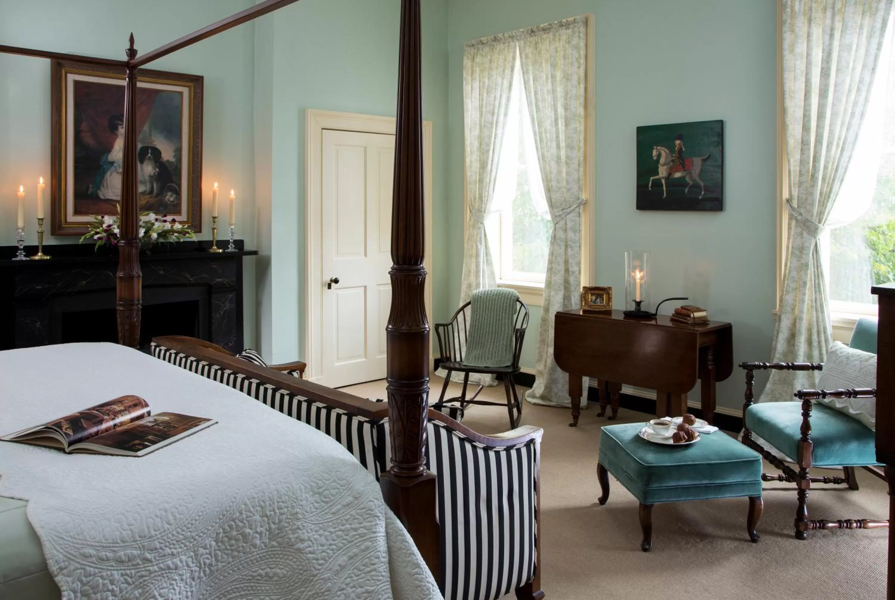 TV and multimedia, Seating Area in Rachael's Dowry Bed and Breakfast