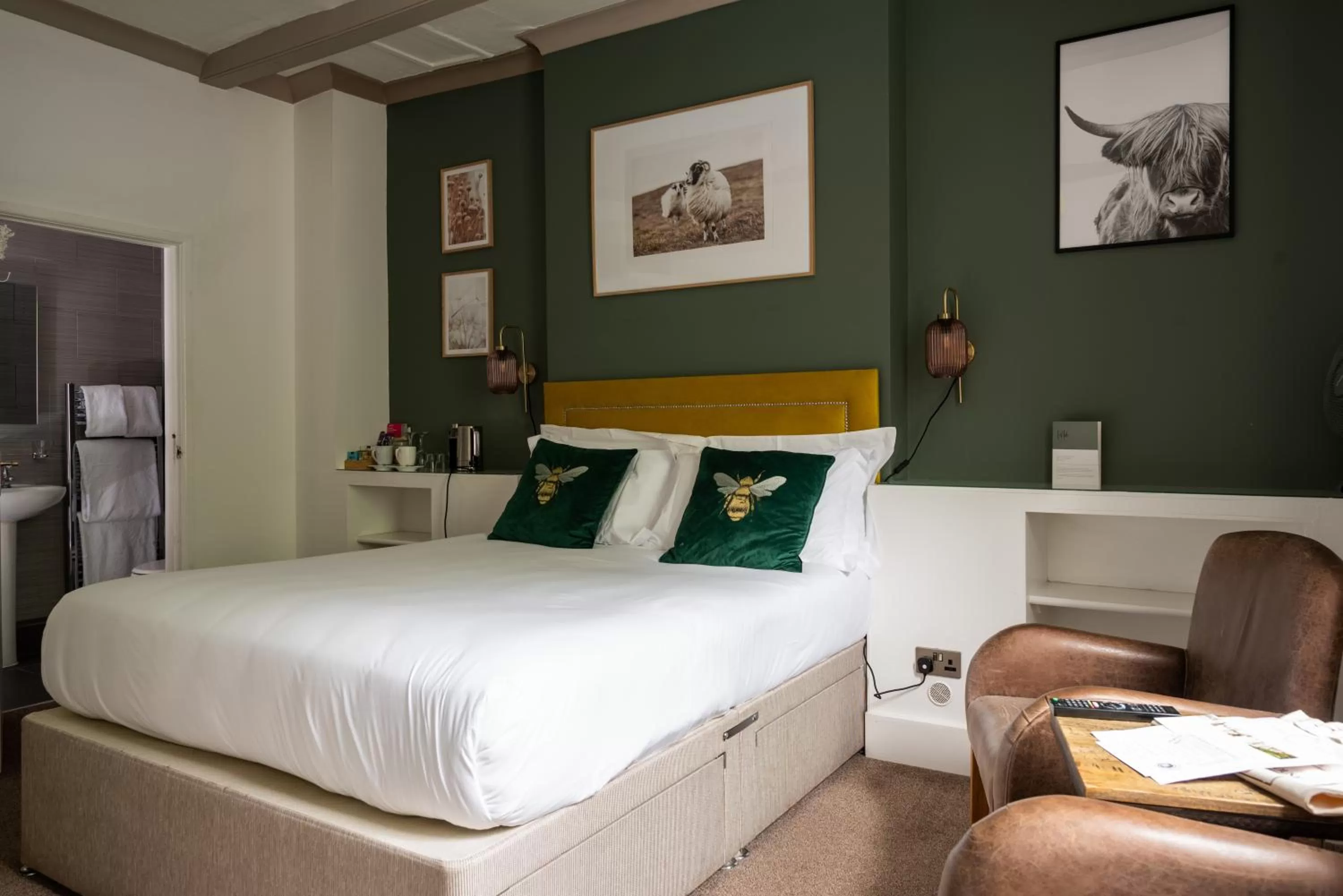 Bed in Lyme Townhouse