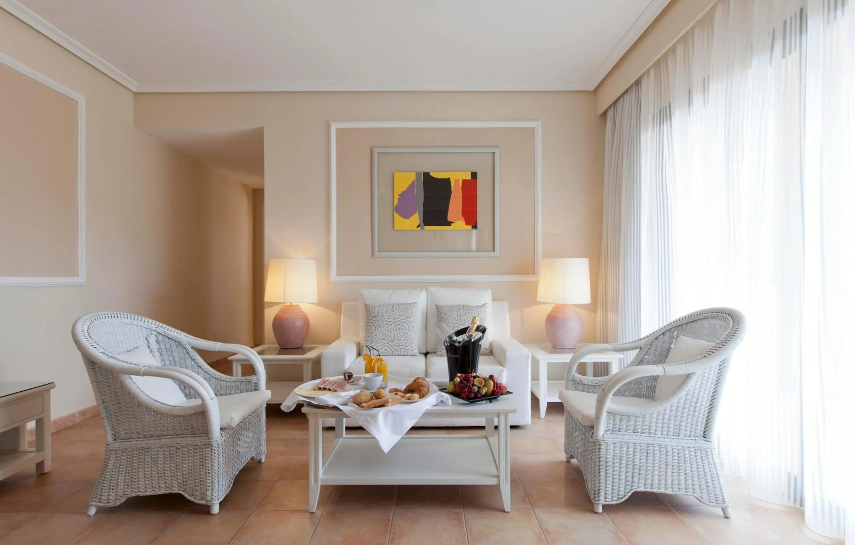 Living room in Lago Garden Apart-Suites & Spa Hotel