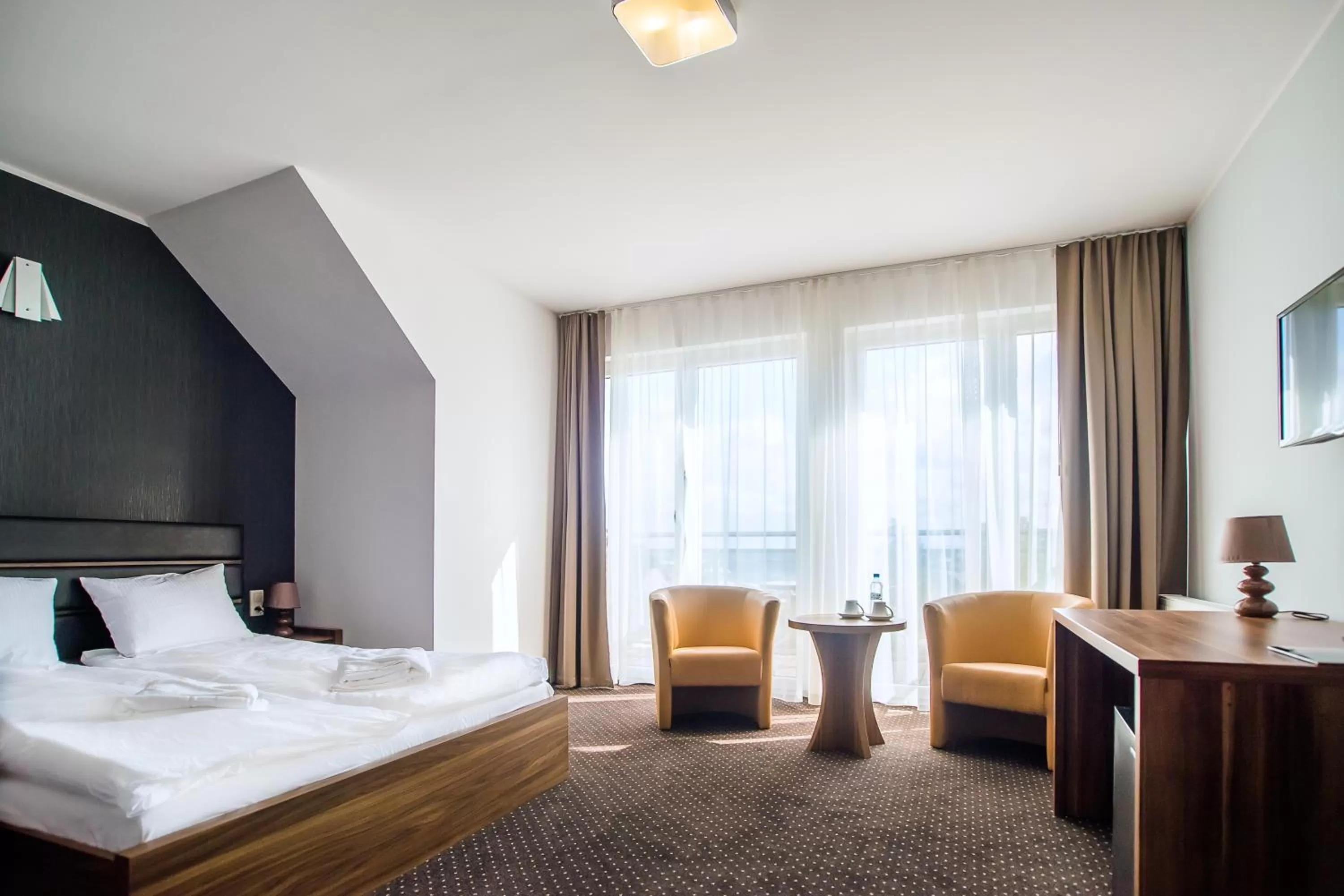 Bed in Hotel Jastarnia