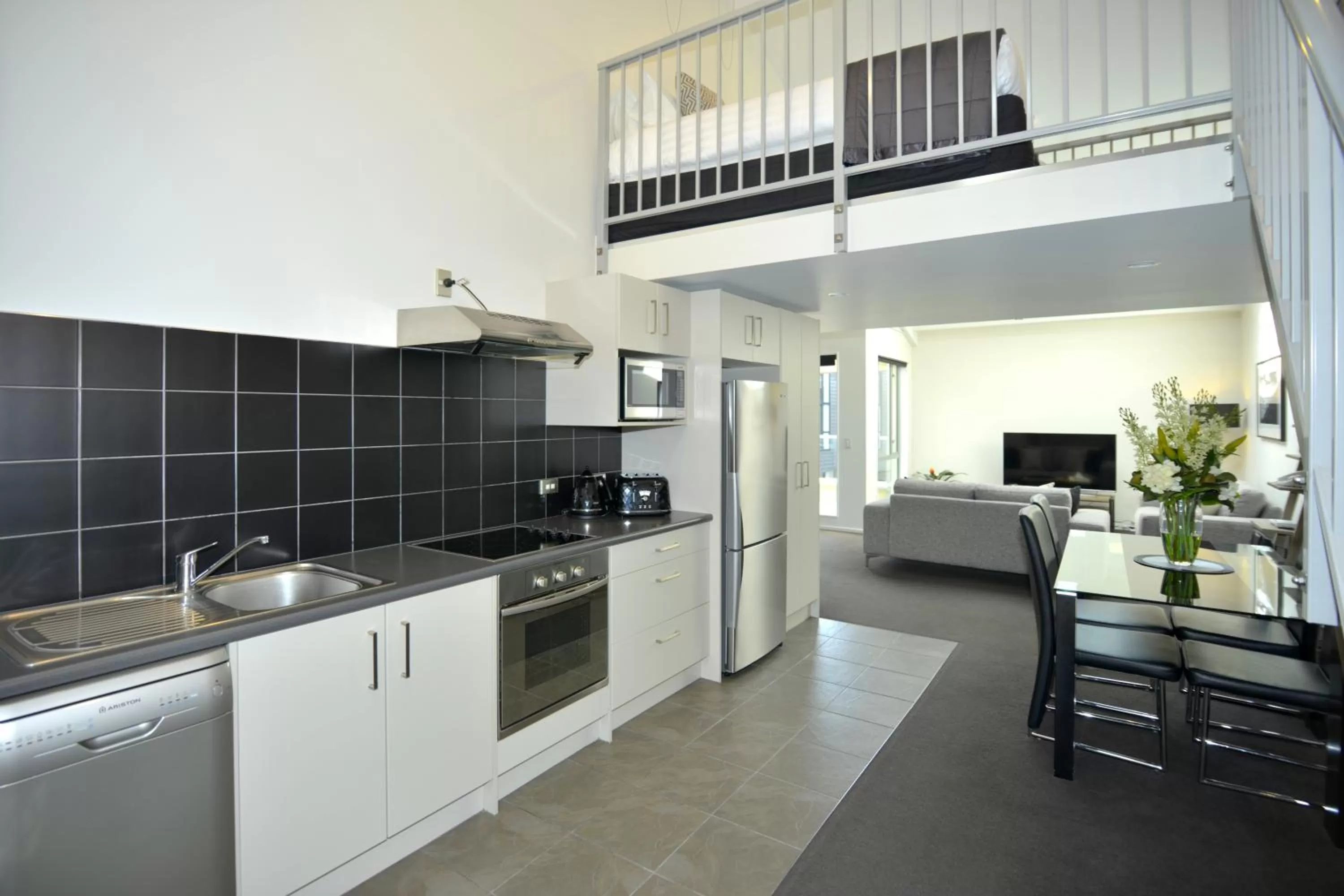 Kitchen or kitchenette in Southwark Hotel & Apartments