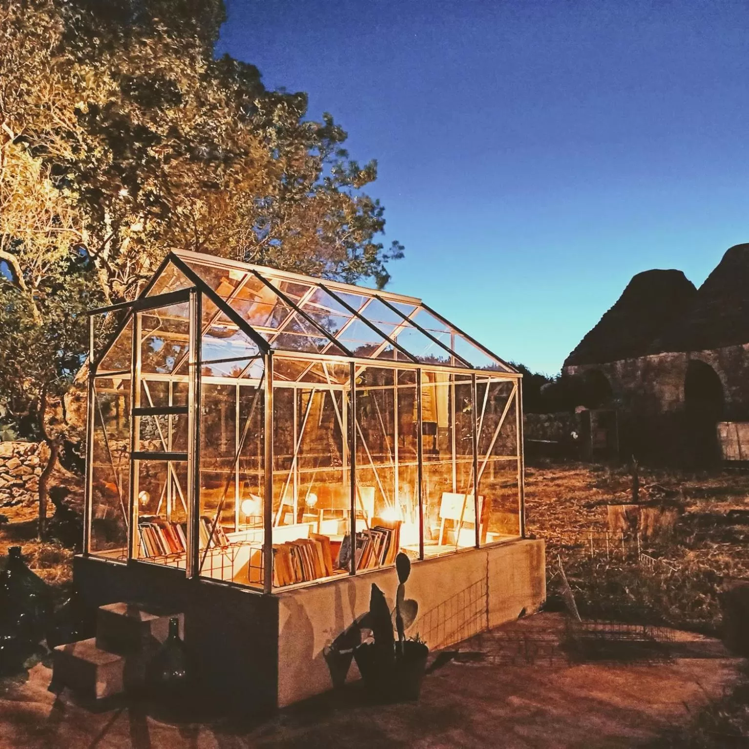 Garden in Masseria LoJazzo