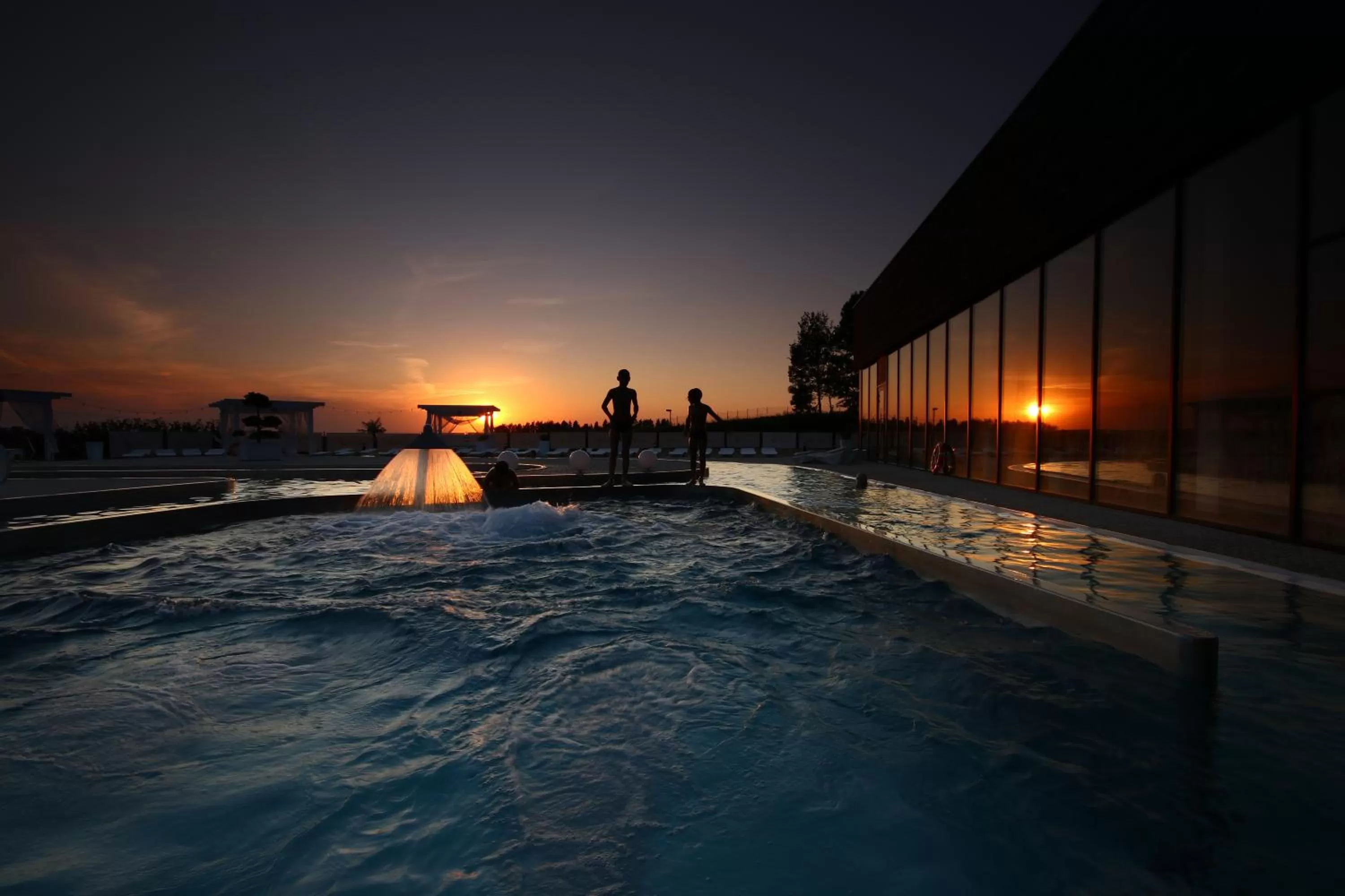 Pool view in Termy Warmińskie