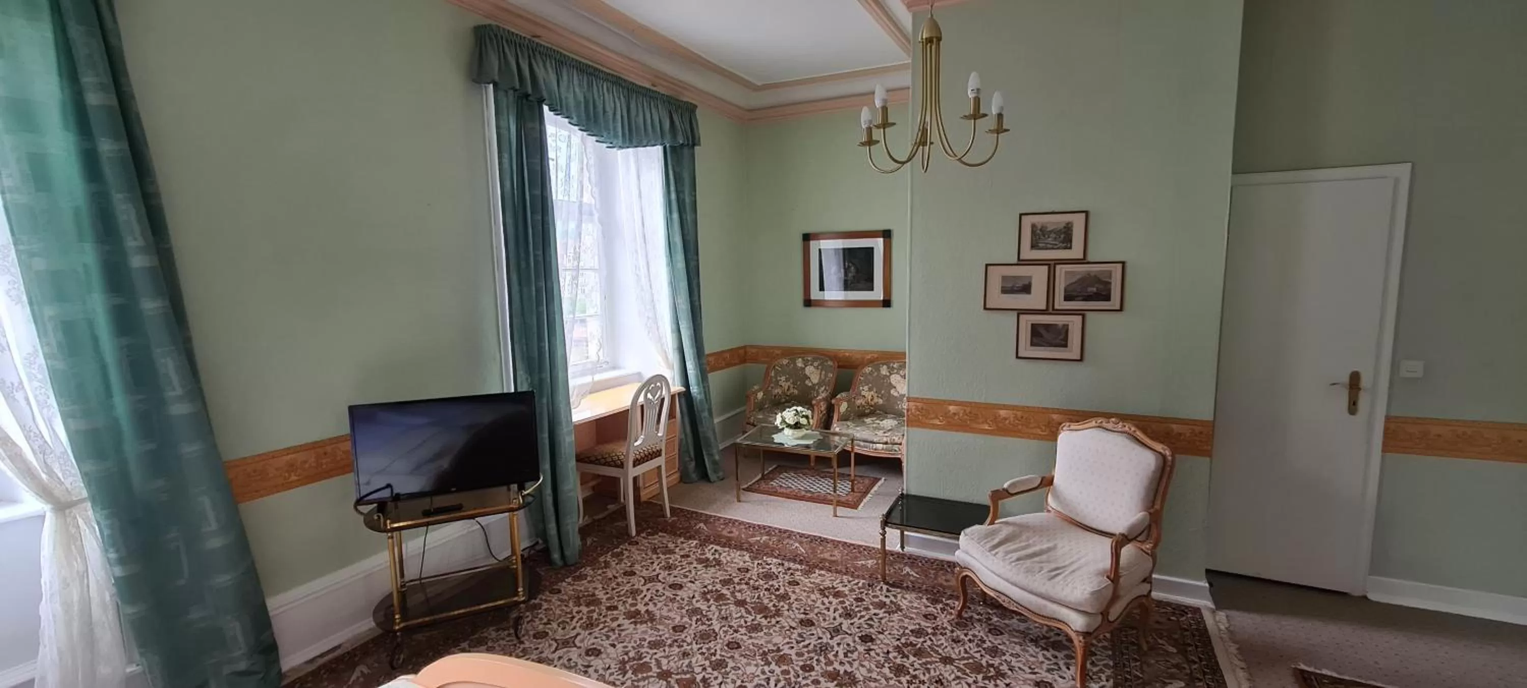 Seating area in Historisches Hotel zum Schwan