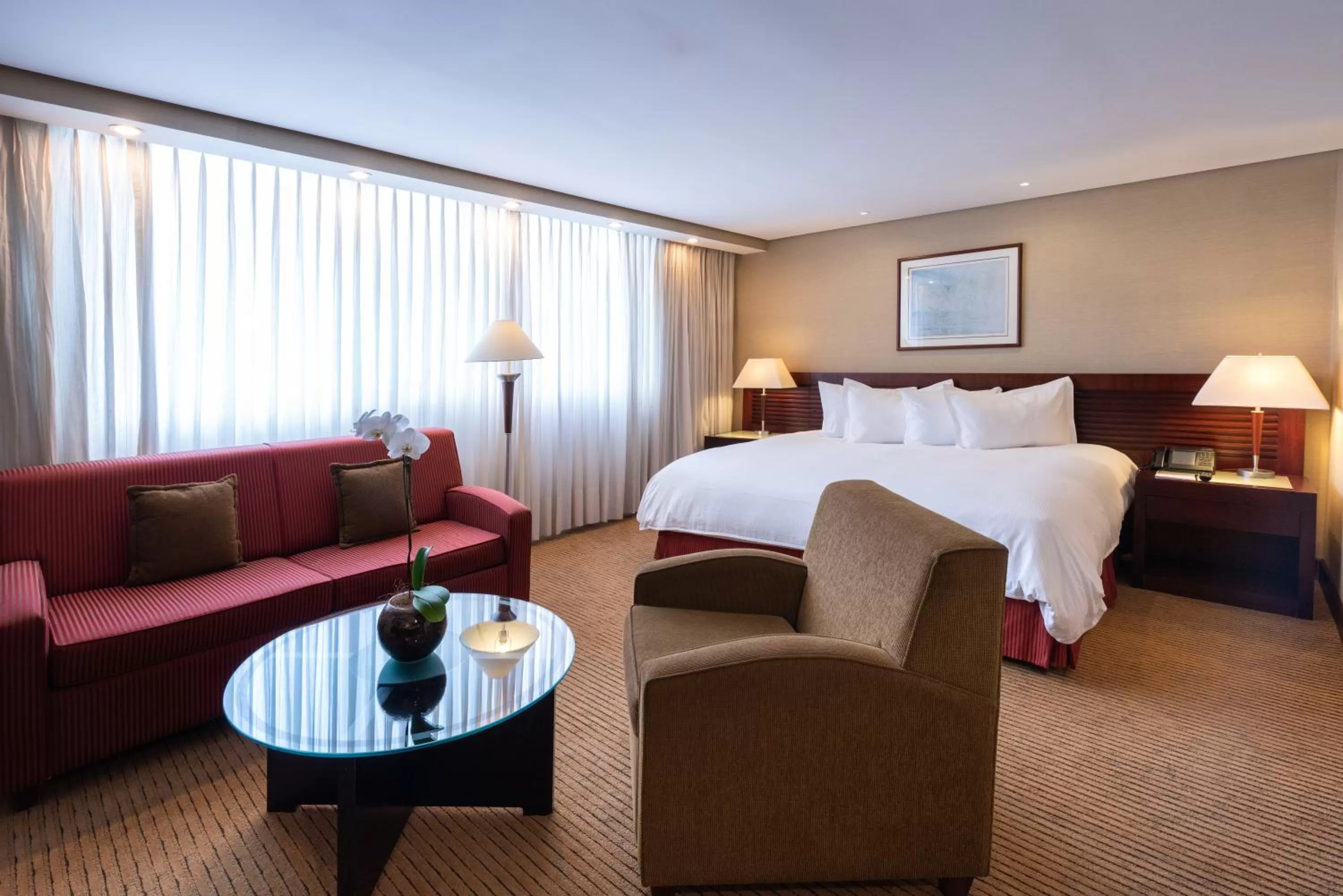 Bed in Eurobuilding Hotel & Suites Caracas