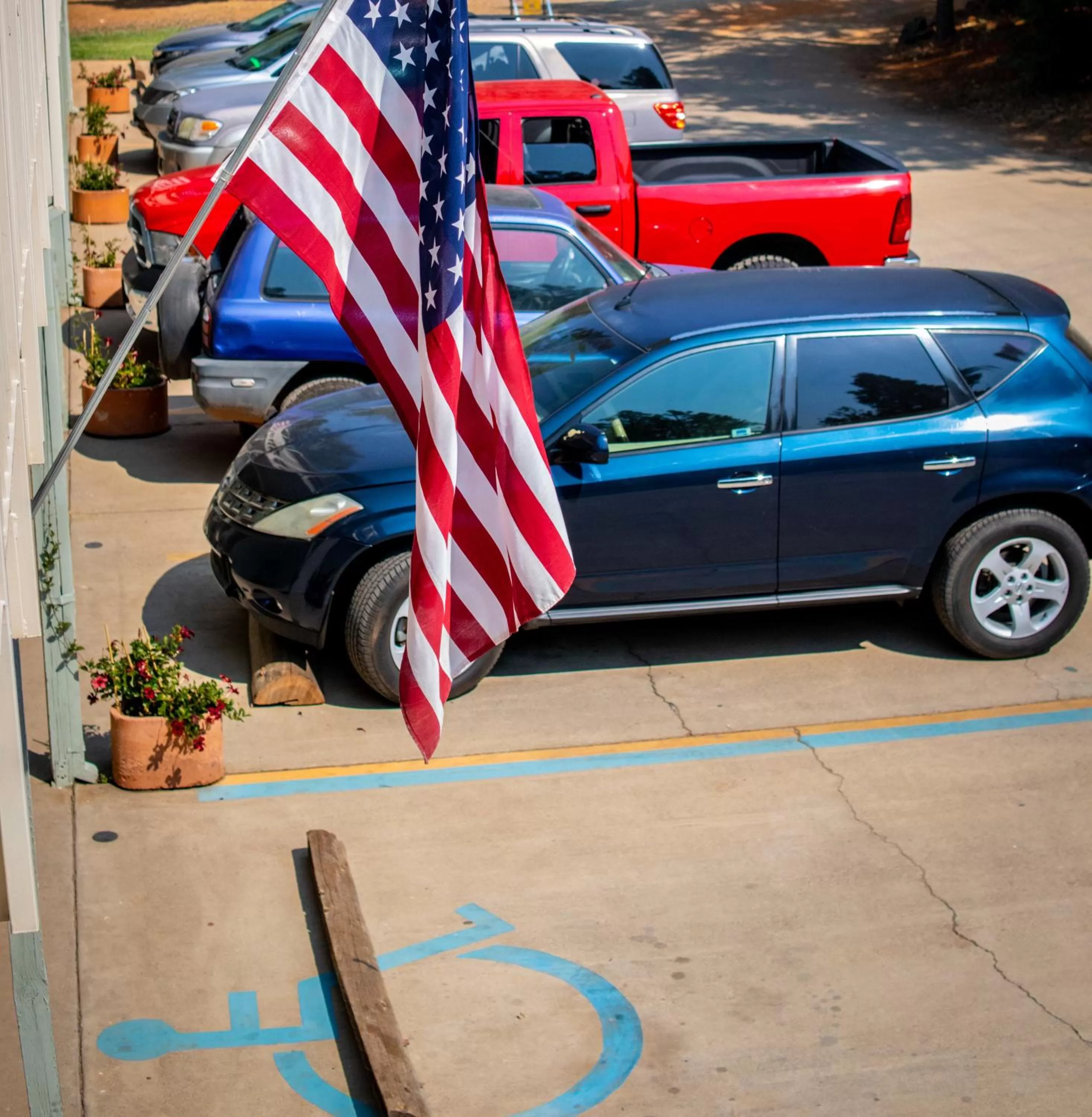 Property building in Brownsville Motel