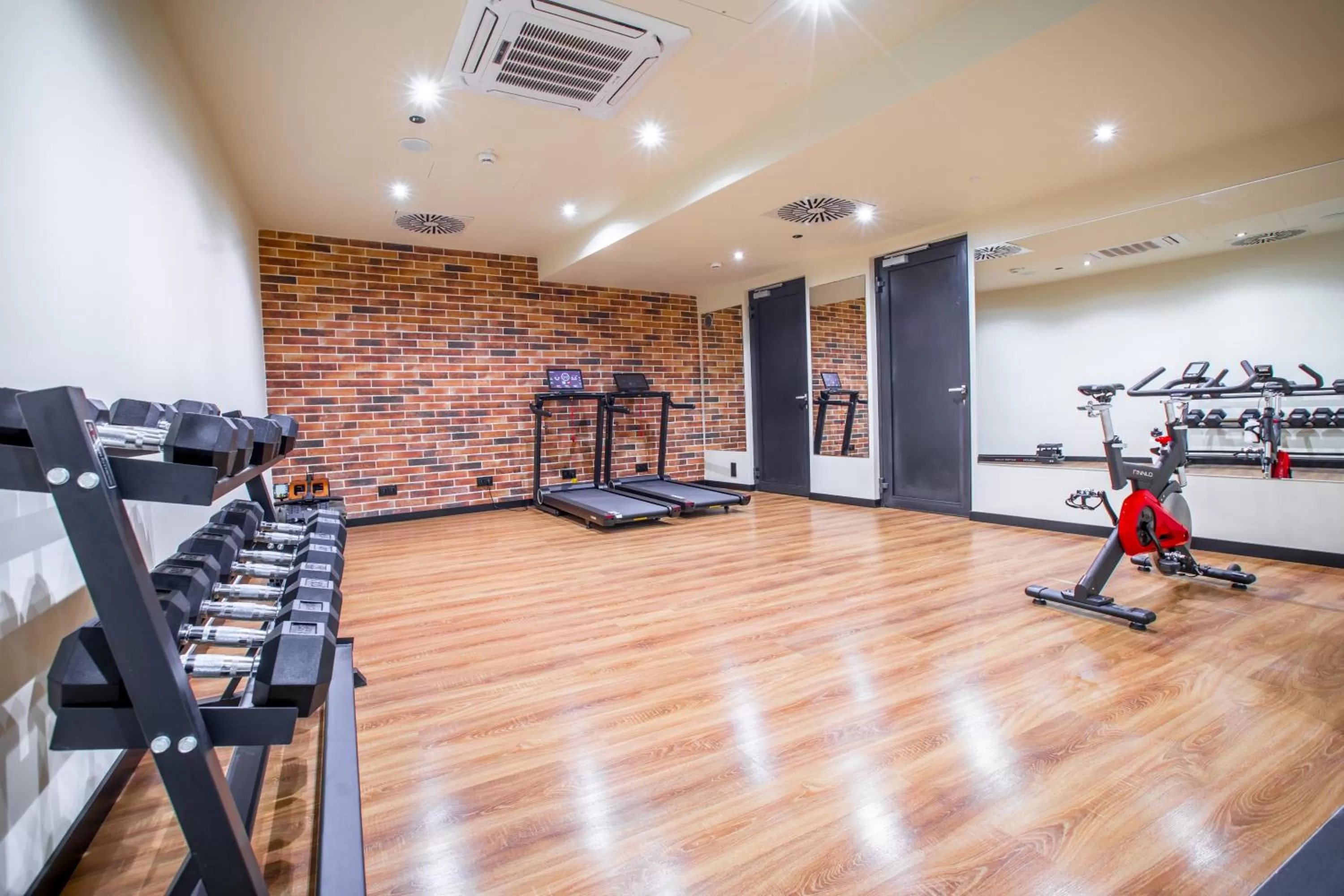 Fitness centre/facilities in Hotel Diament Plaza Katowice