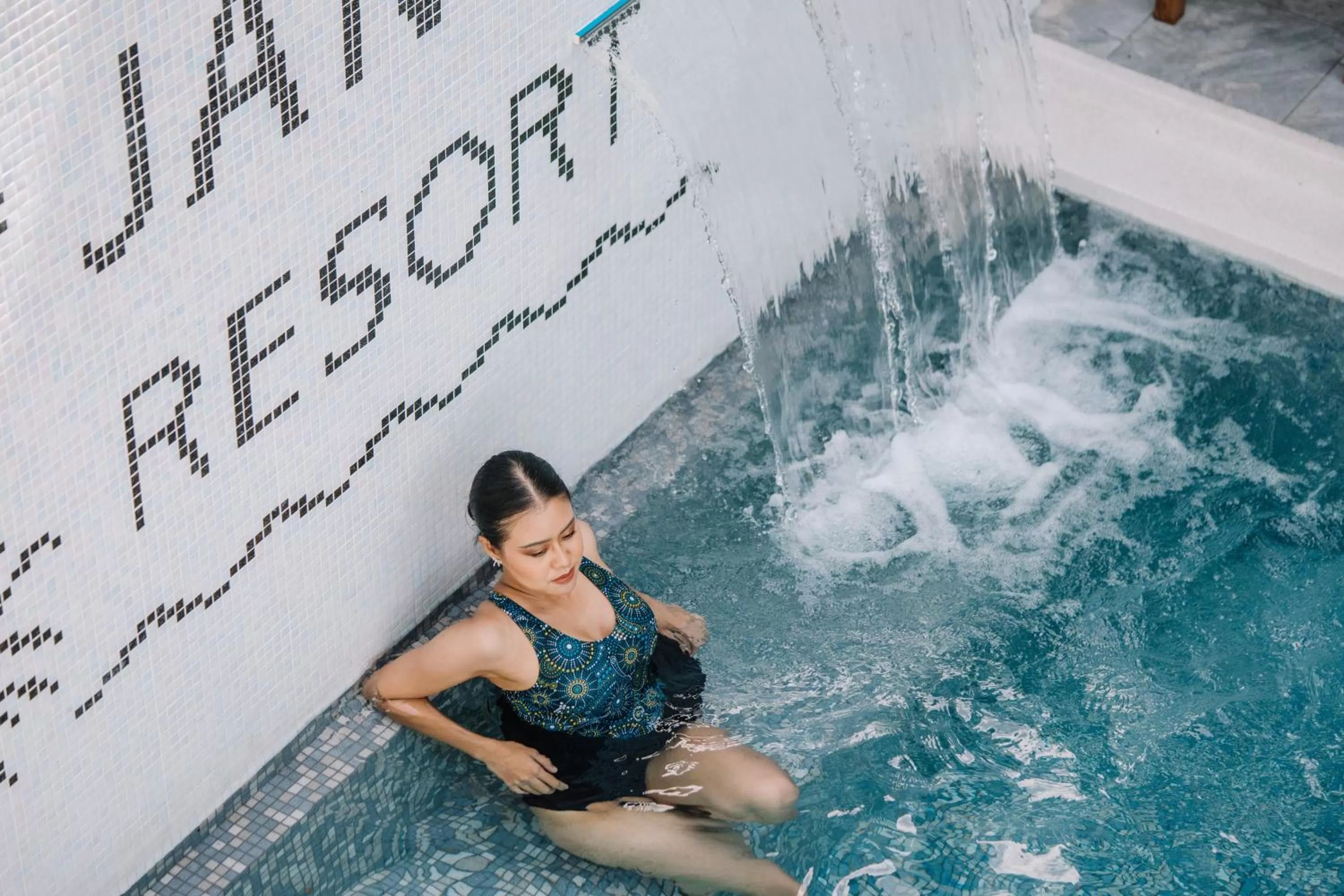 Swimming pool in Janpa Resort