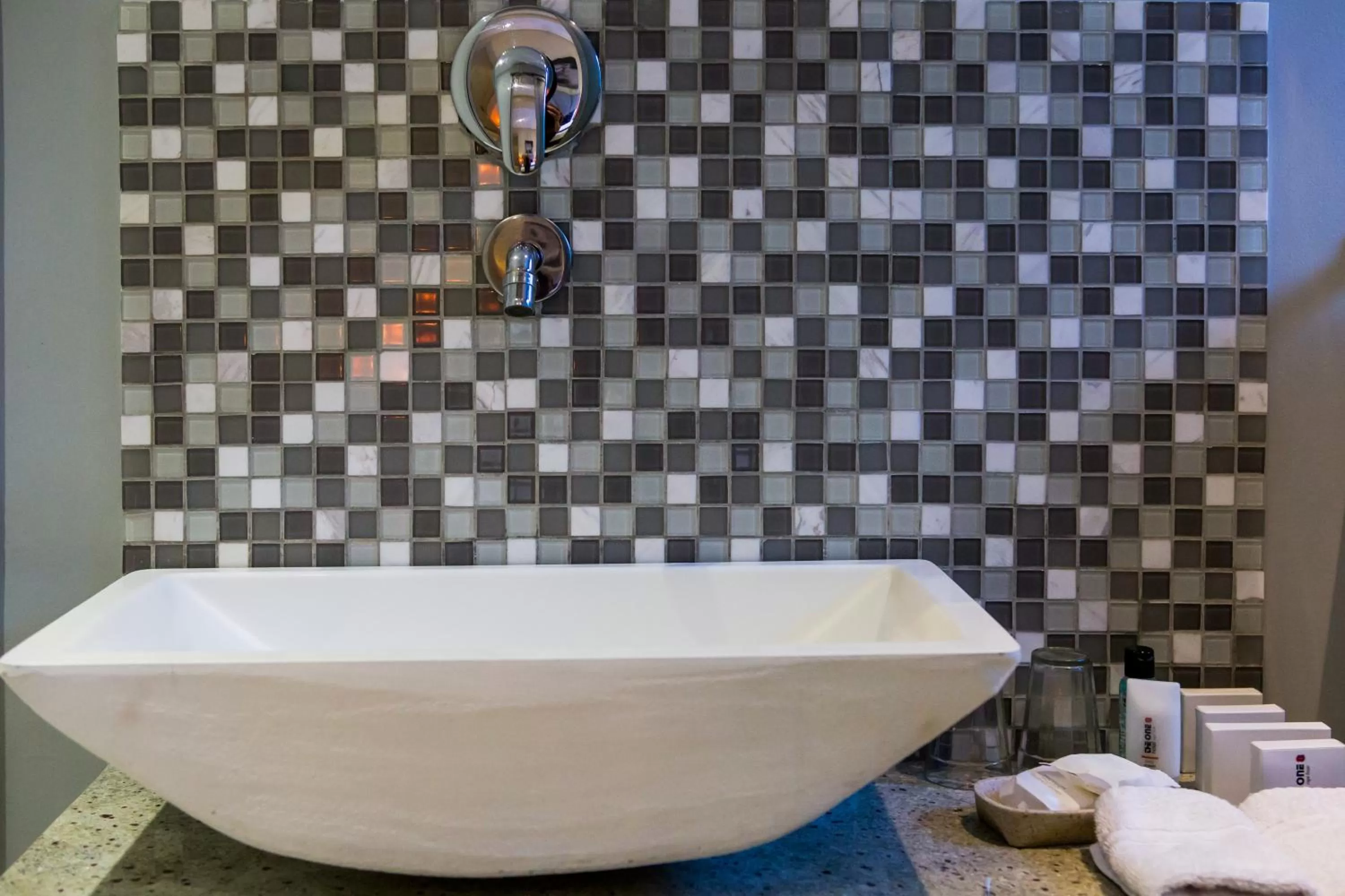 Bathroom in The One 8 Hotel in Green Point - Solar Power