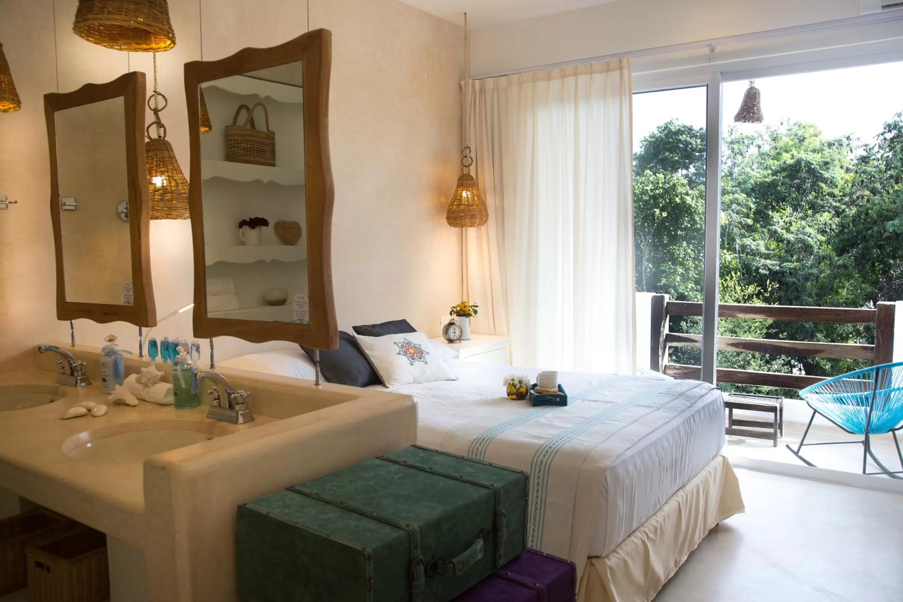 Balcony/Terrace, Bed in LiveTulum