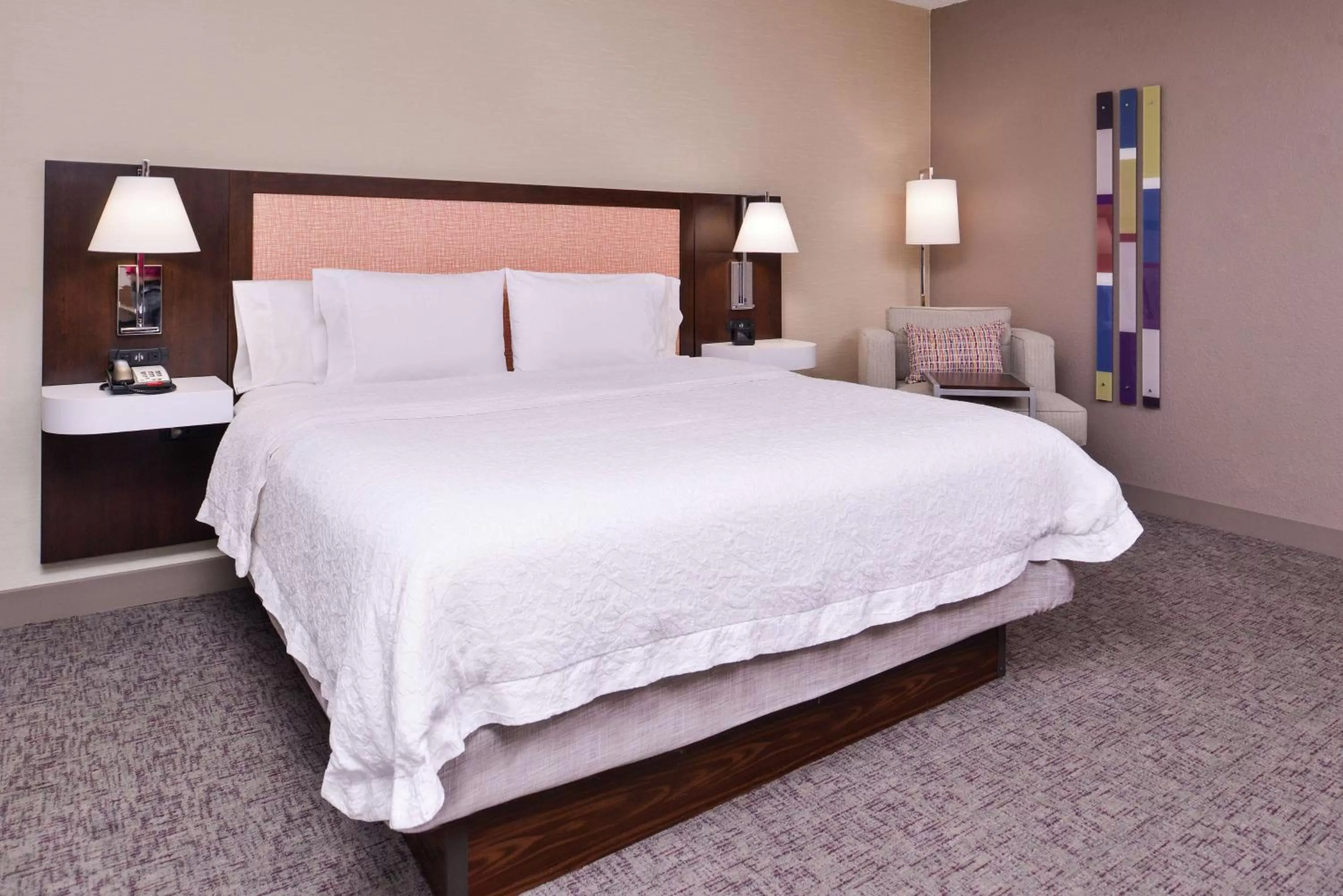 Bed in Hampton Inn Albuquerque - University/Midtown