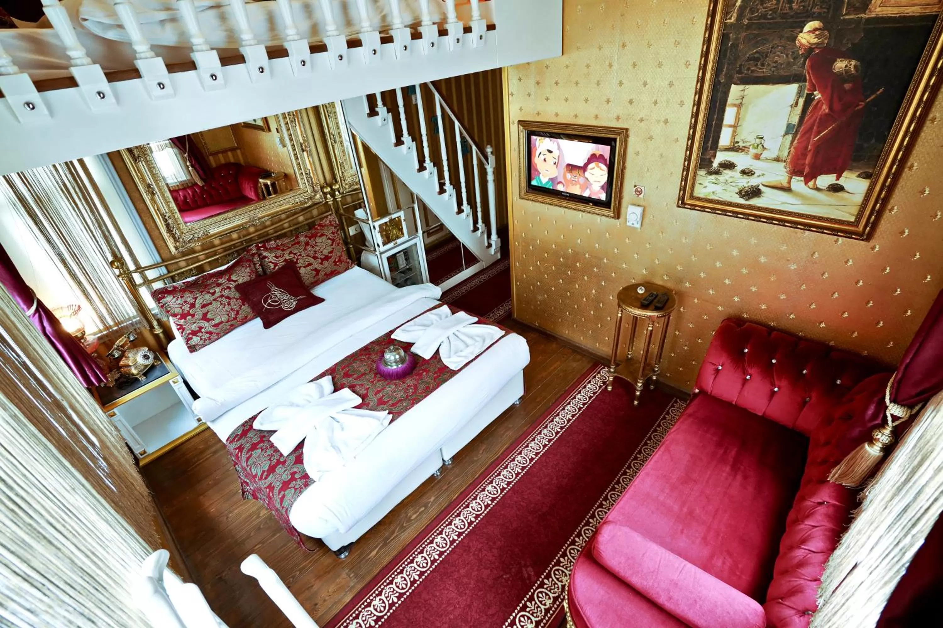 Decorative detail in Sultan Tughra Hotel