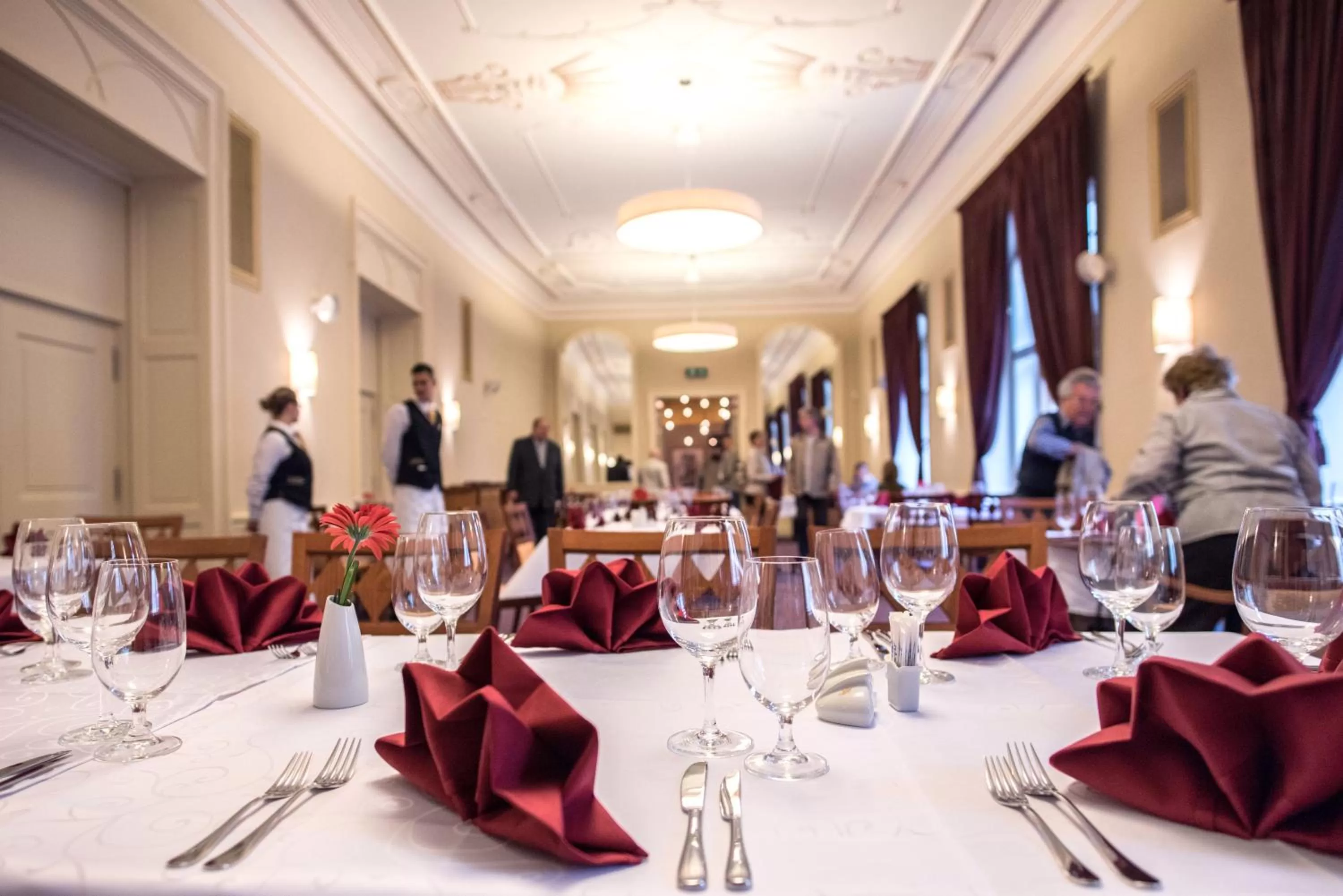 Restaurant/places to eat in Grandhotel Ambassador Národní Dům