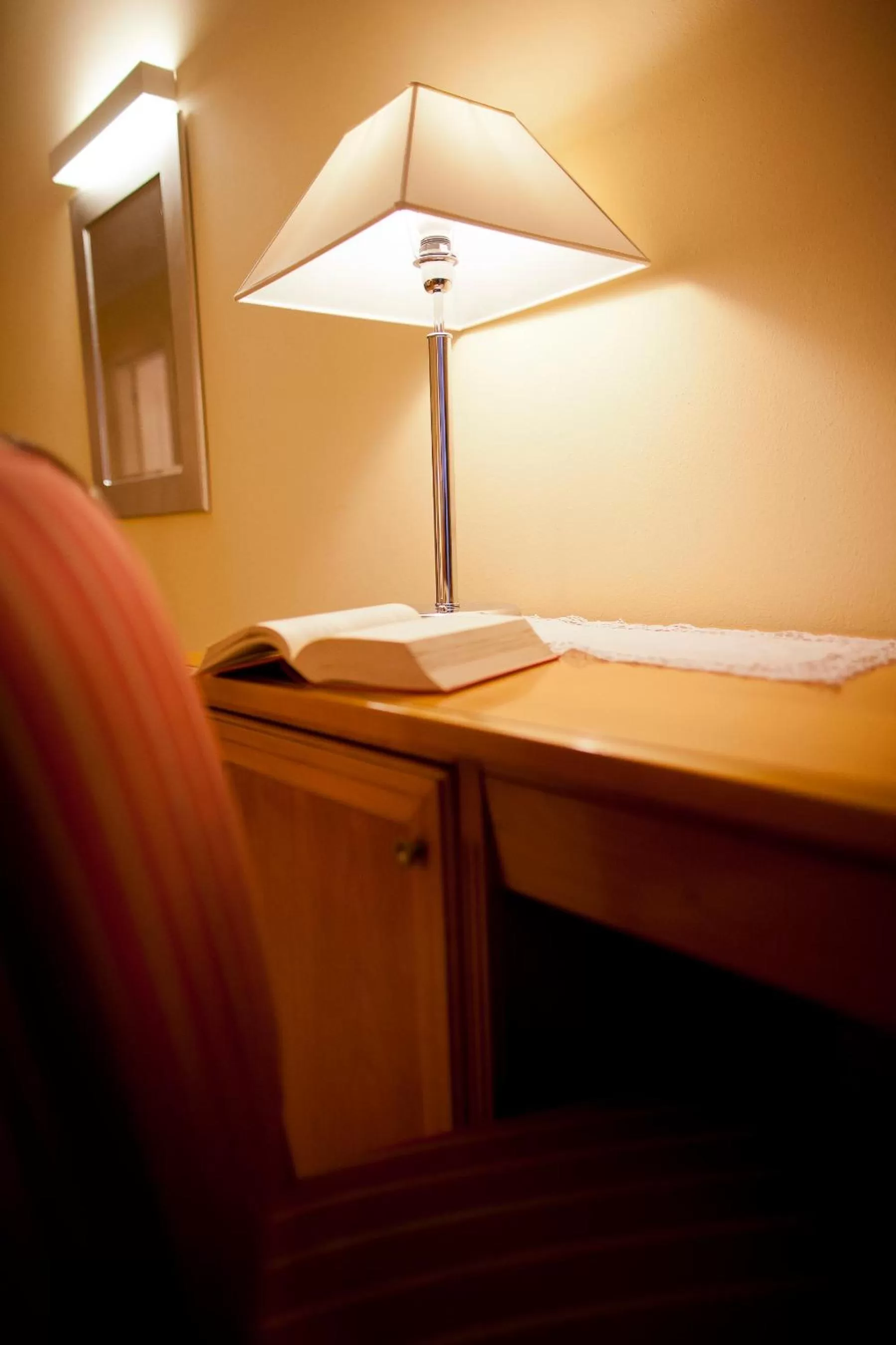 Decorative detail, Bed in Hotel Aster