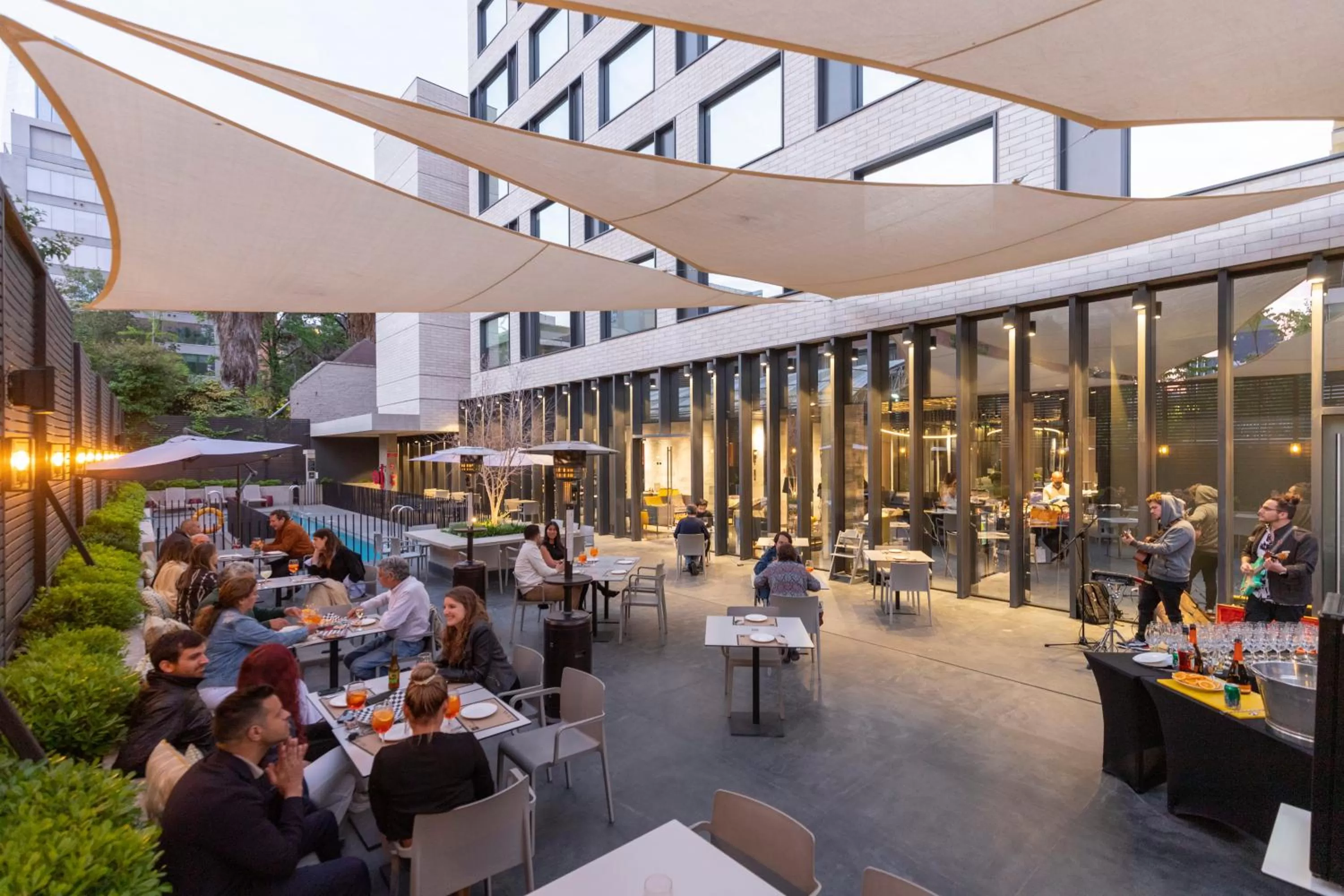 Balcony/Terrace in Ola Santiago Providencia, Tapestry Collection by Hilton