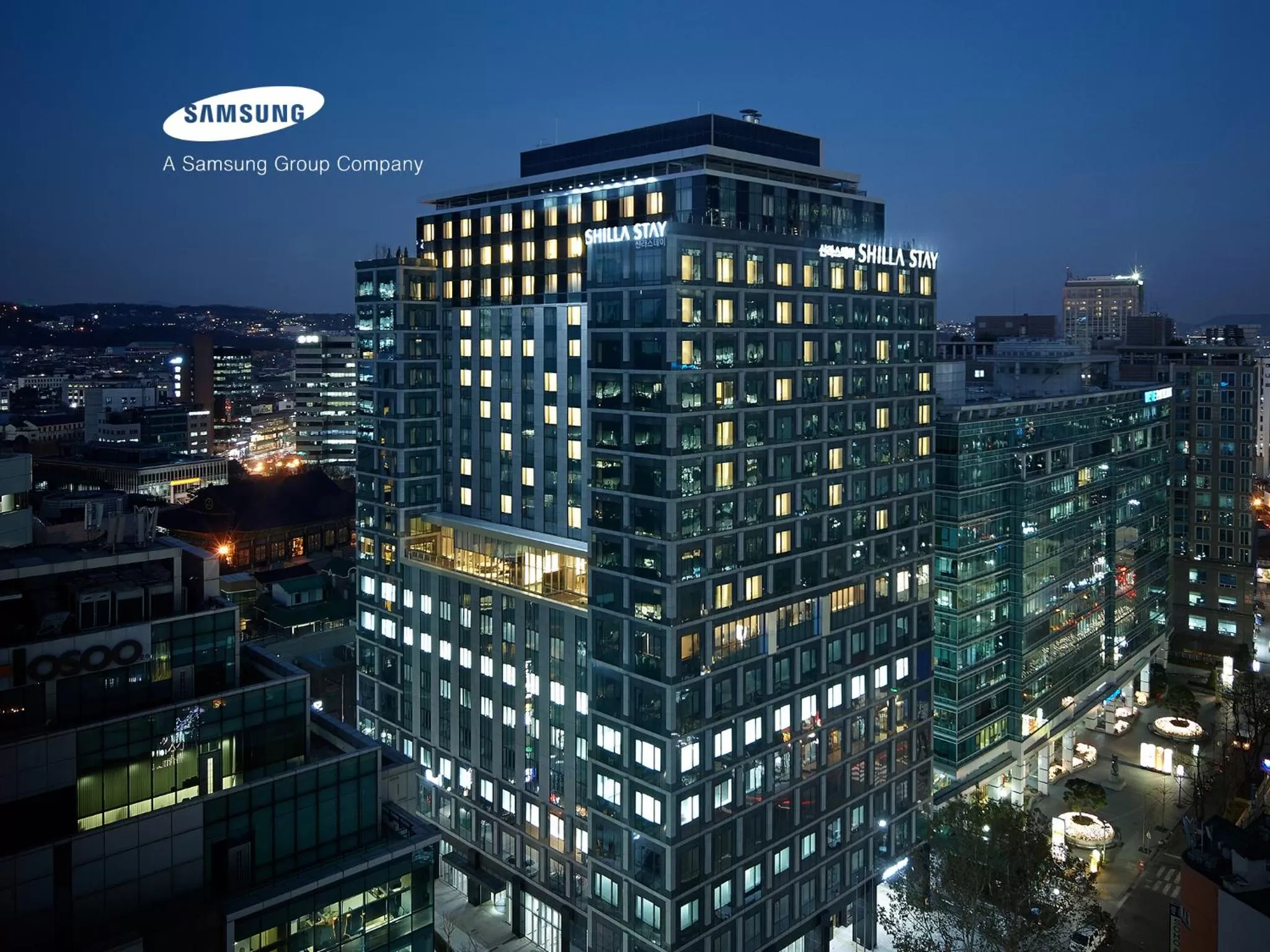 Property building in Shilla Stay Gwanghwamun Myeongdong