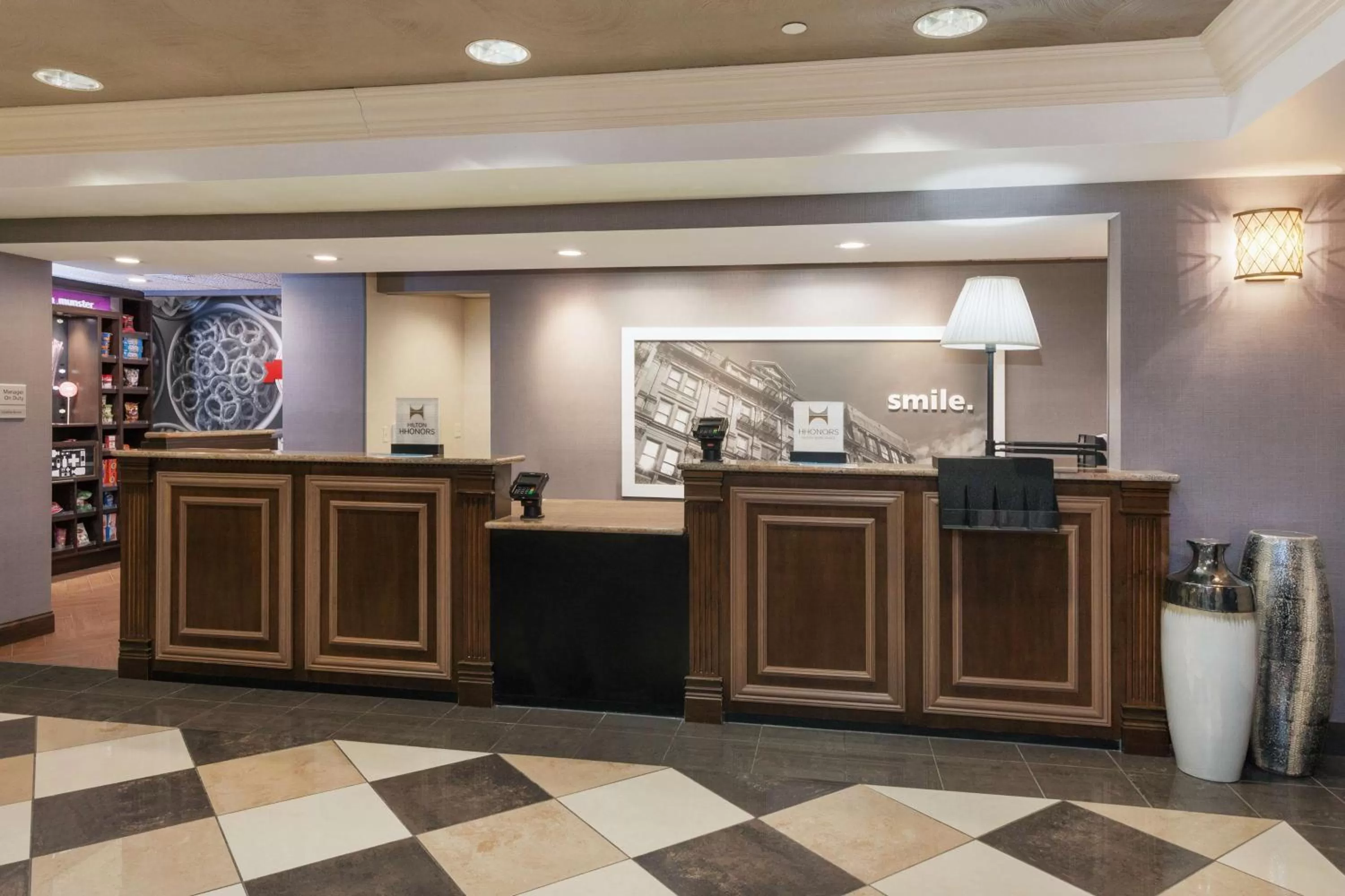 Lobby or reception in Hampton Inn & Suites Munster