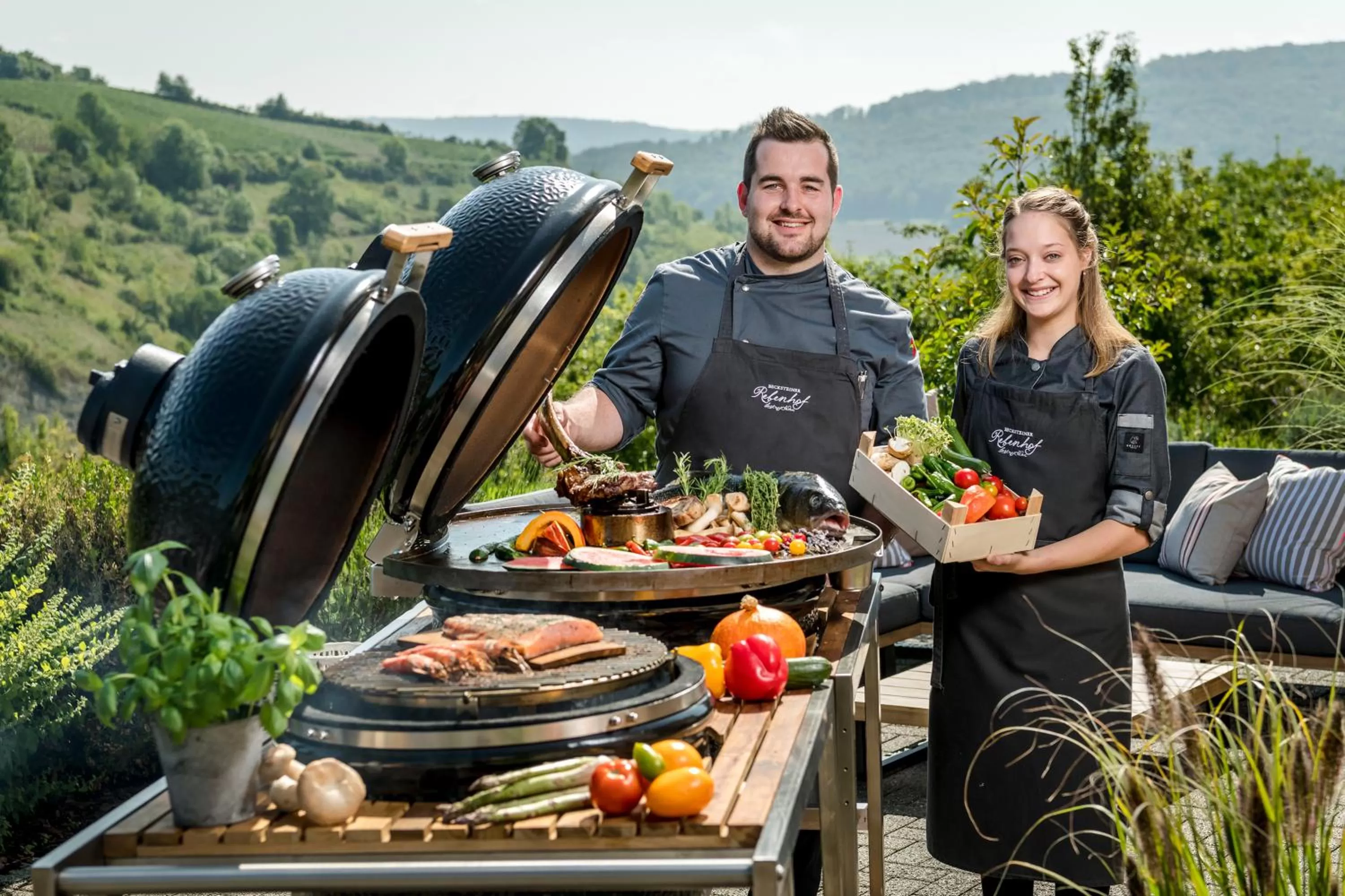 BBQ facilities in Becksteiner Rebenhof