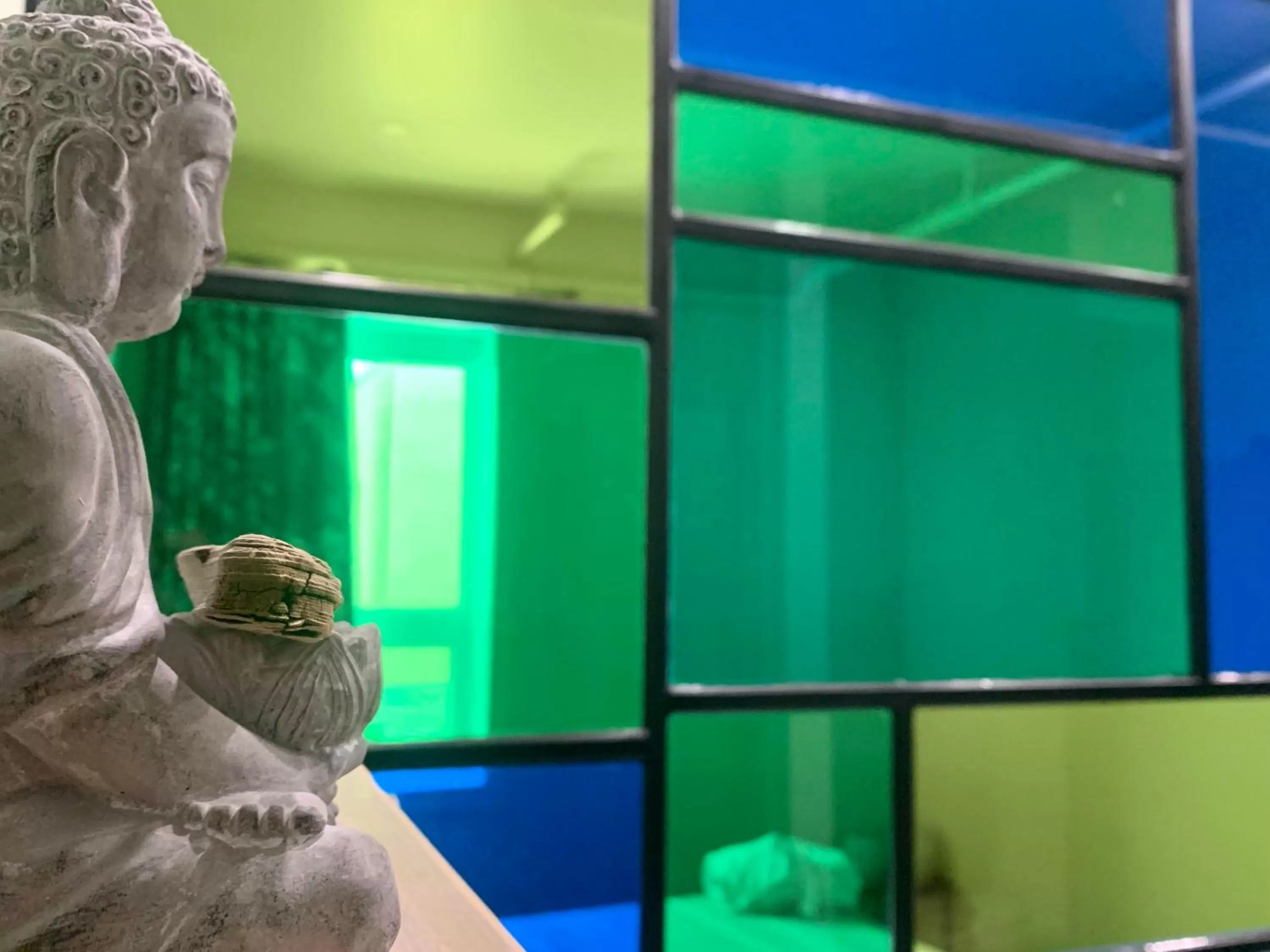 Decorative detail in Hôtel Sept-Îles