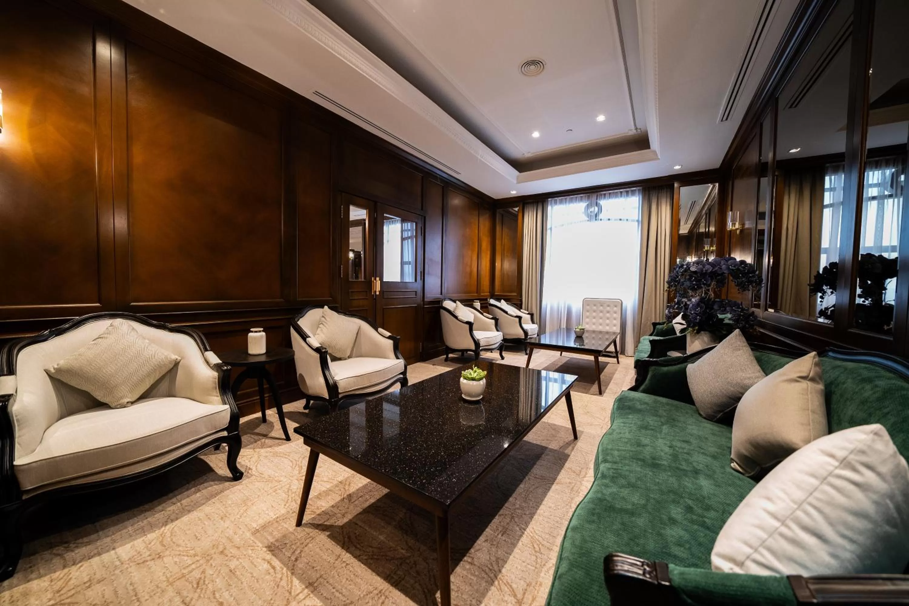 Seating area in Renai Hotel Kota Bharu