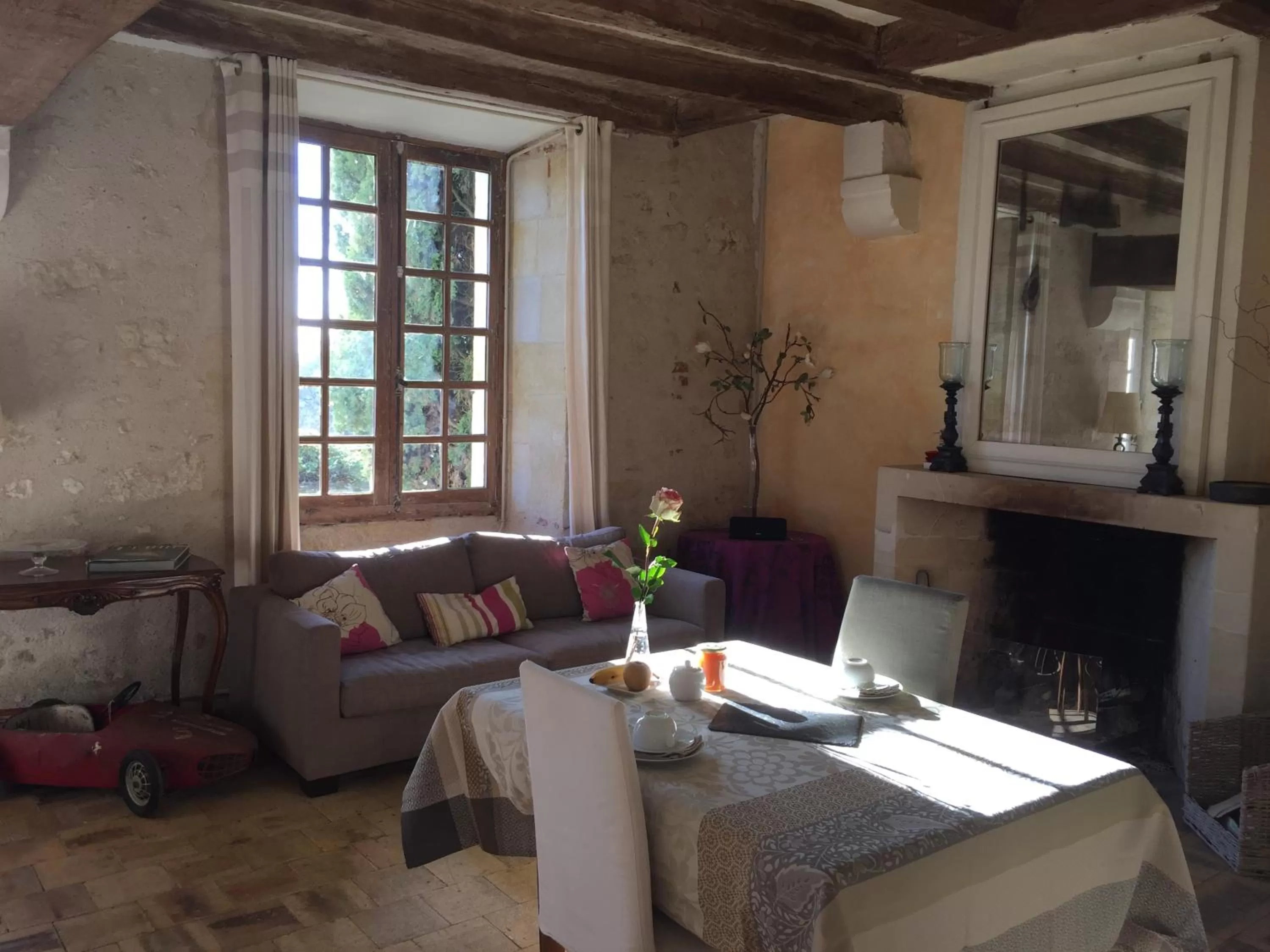 Restaurant/places to eat in Château de Nazelles Amboise