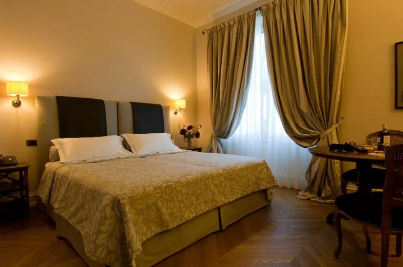 Bed in Villa Necchi alla Portalupa