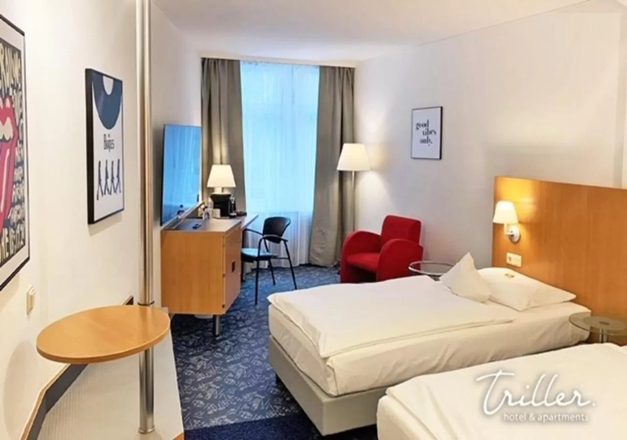 Budget Double or Twin Room in Hotel Am Triller - Hotel & Serviced Apartments