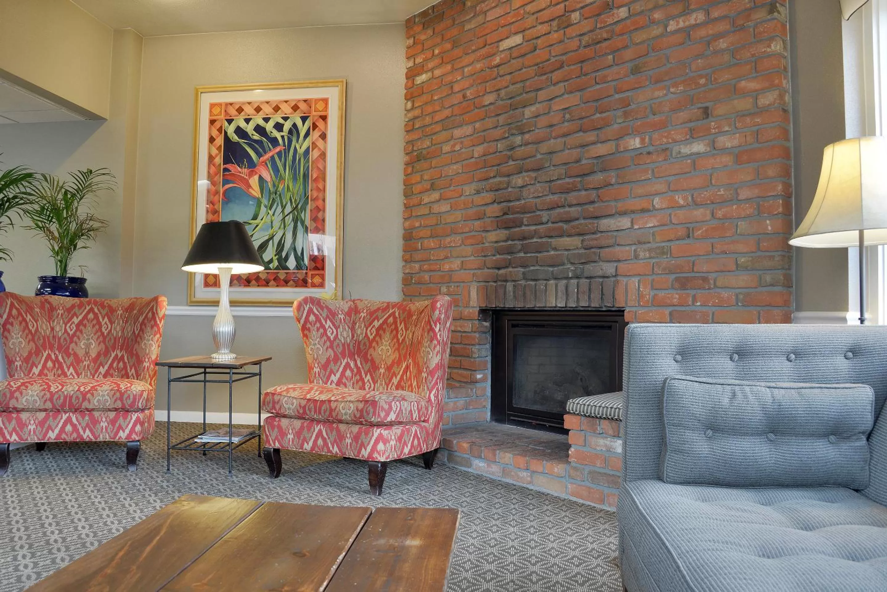 Lobby or reception in Riversage Billings Inn