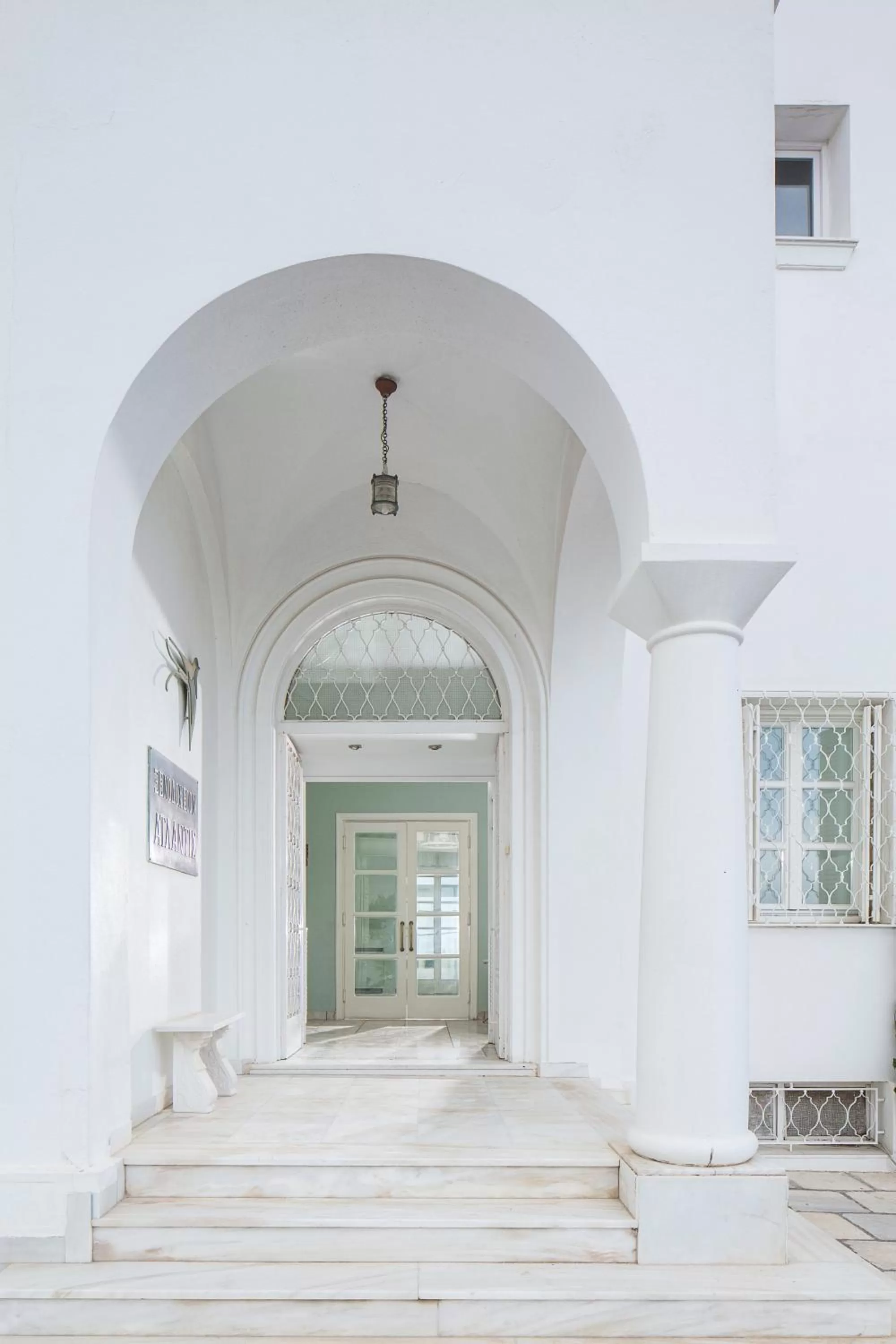 Facade/entrance in Atlantis Hotel