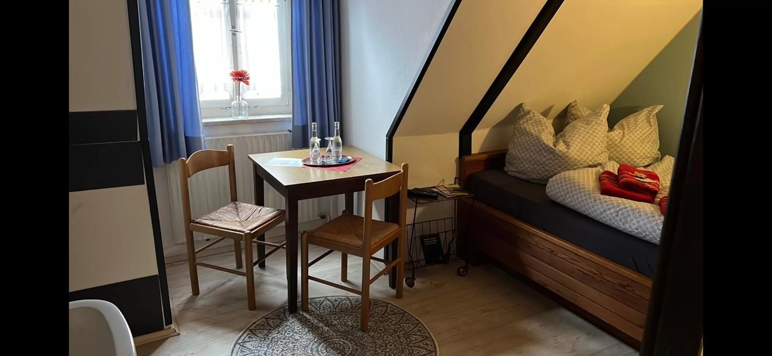 Bed in Gaststätte Braustübchen