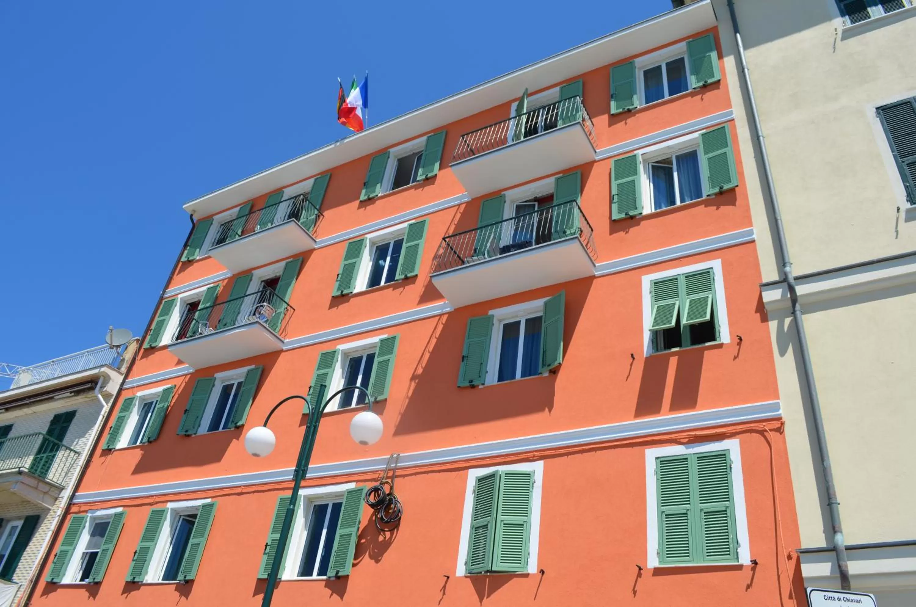 Property building in Hotel San Pietro Chiavari
