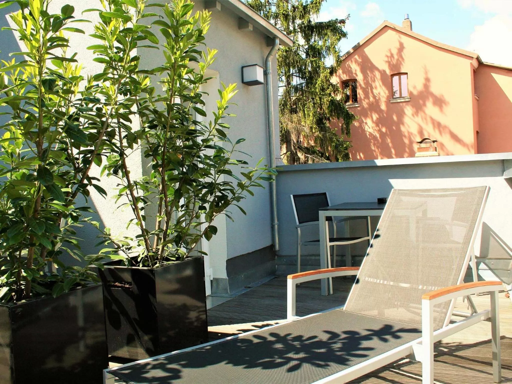Balcony/Terrace in zeitwohnhaus SUITE-HOTEL & SERVICED APARTMENTS