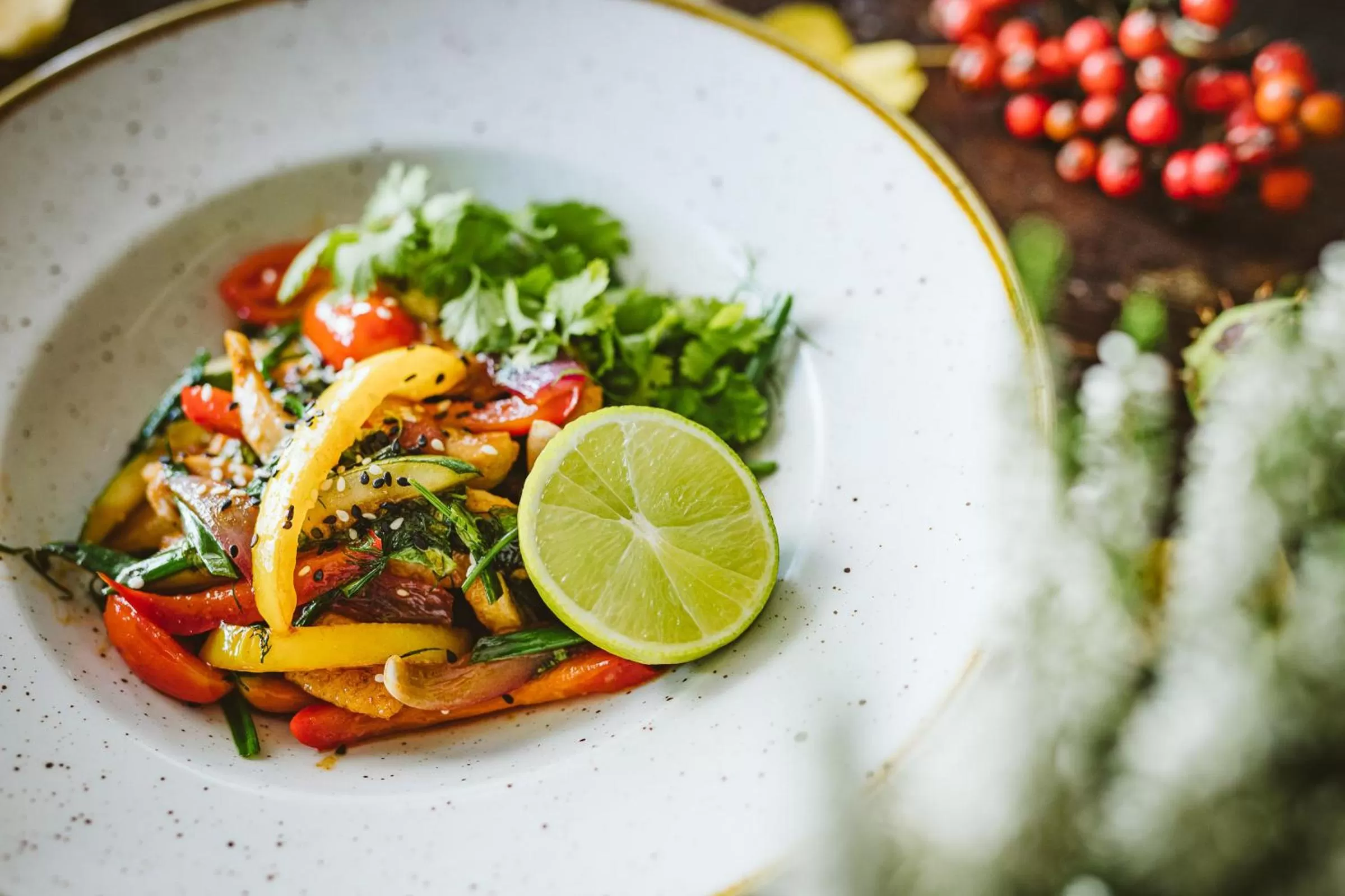 Food close-up in Hotel Leśny