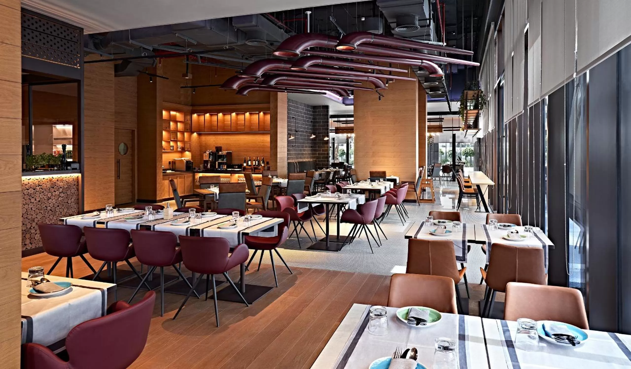 Restaurant/places to eat in Barcelo Business Bay Dubai -Formerly Revier Hotel