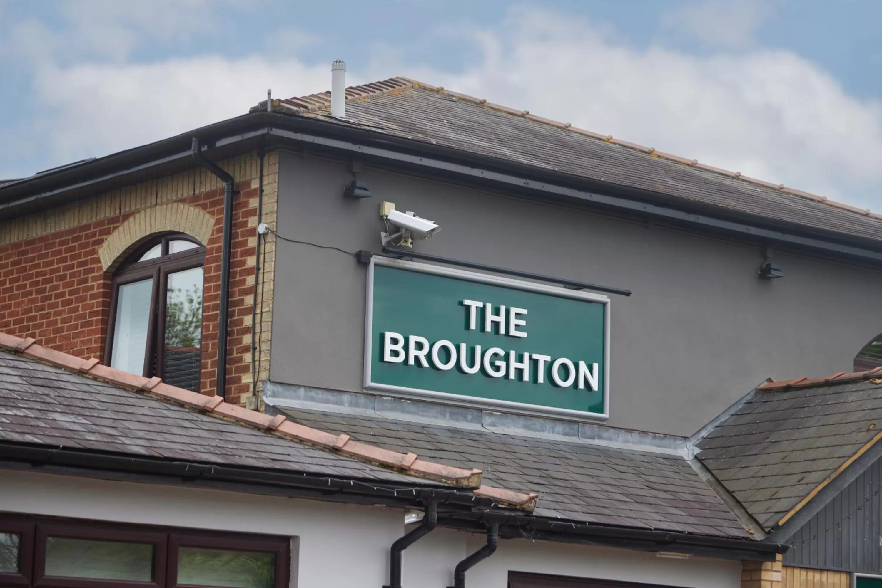 Logo/Certificate/Sign in The Broughton Hotel by Greene King Inns