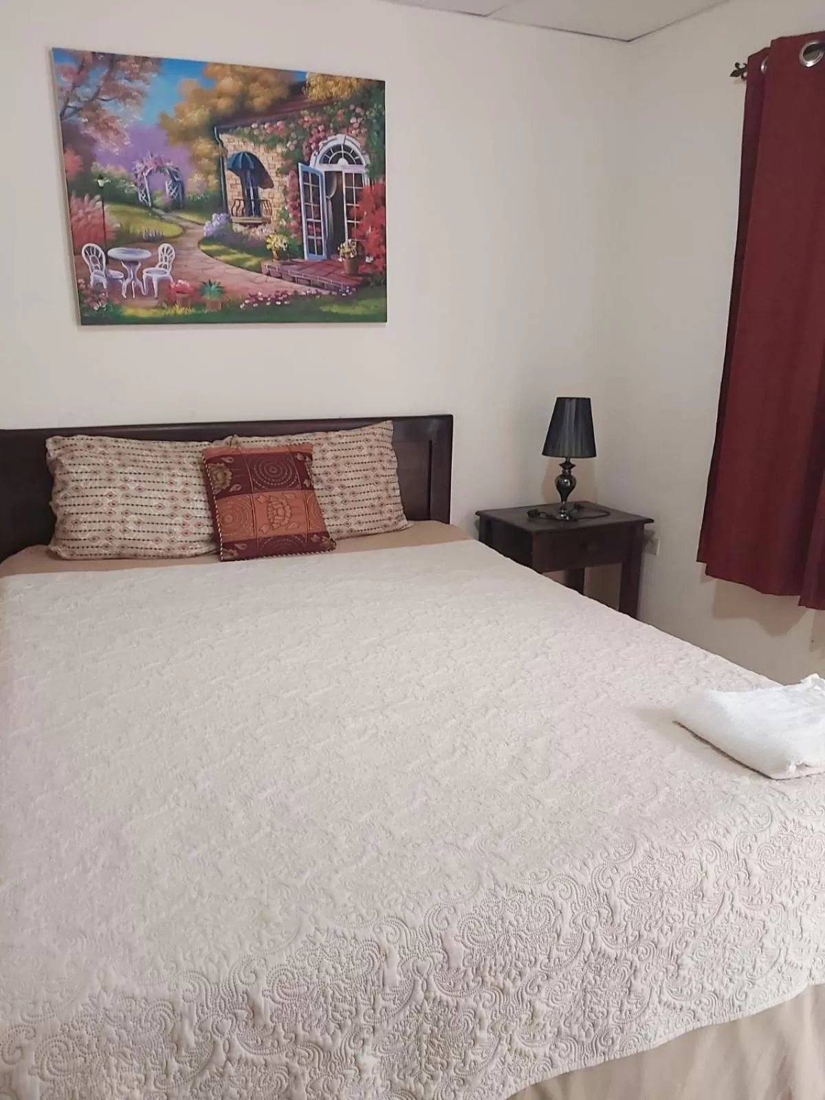 Bed in Hotel Villa Angelo