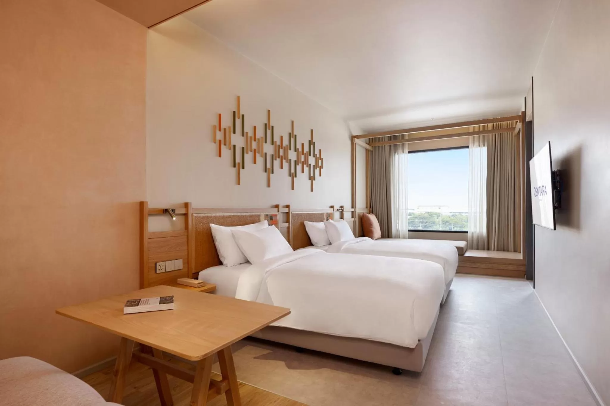 Photo of the whole room, Bed in Centara Korat