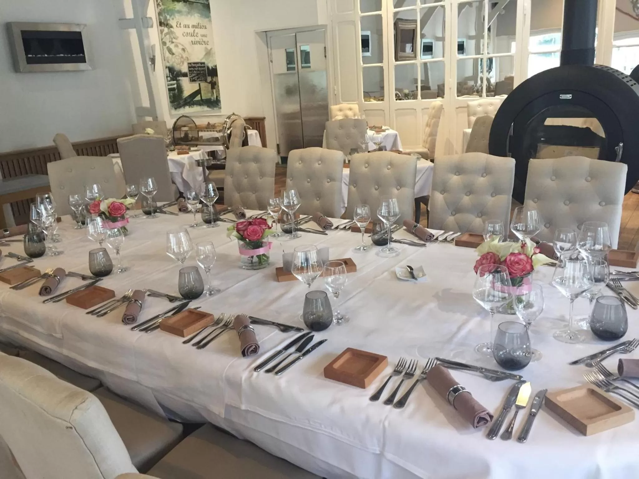 Restaurant/places to eat in Hotel Restaurant Pavillon Bleu