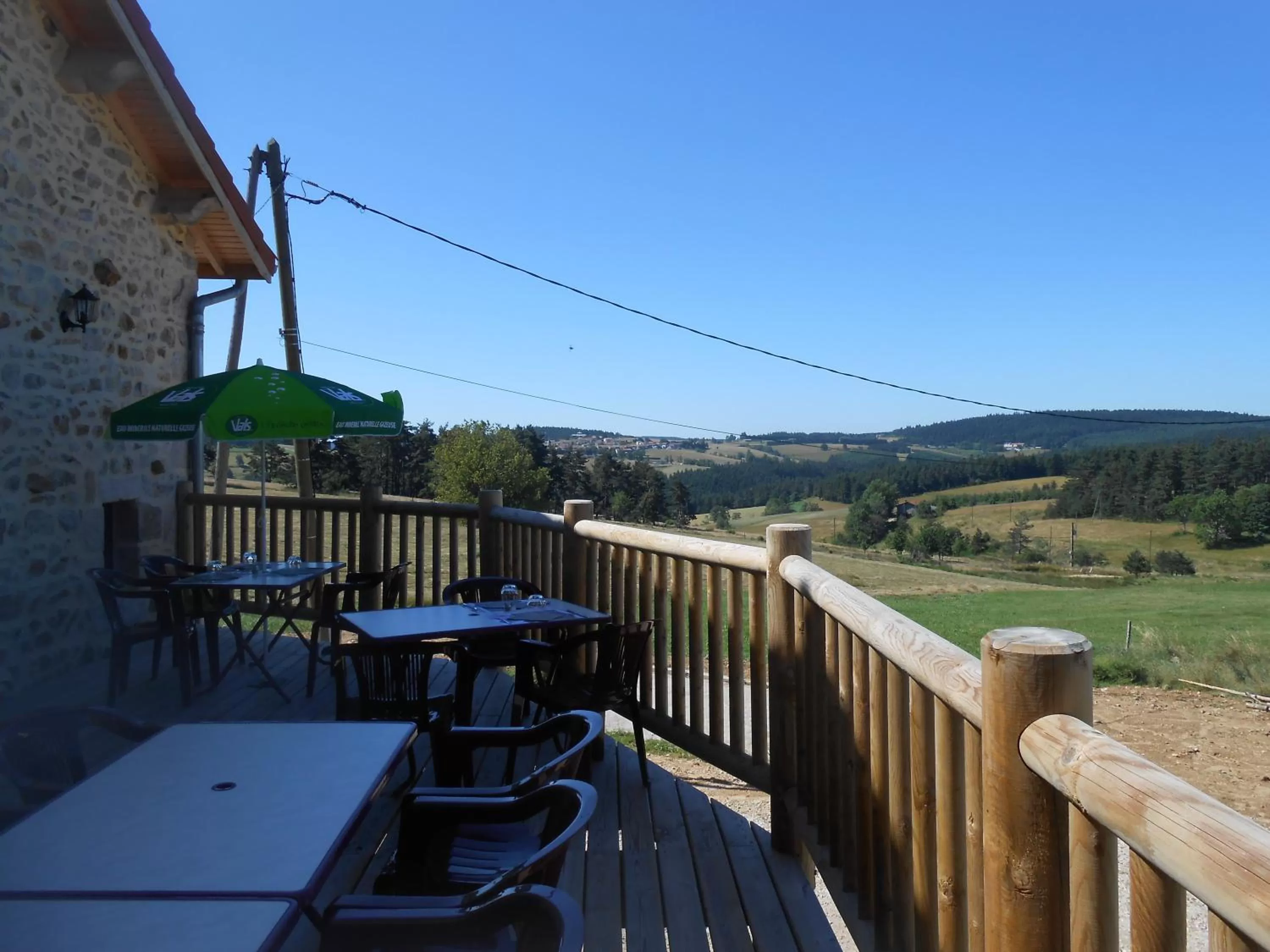 View (from property/room) in Auberge des Myrtilles