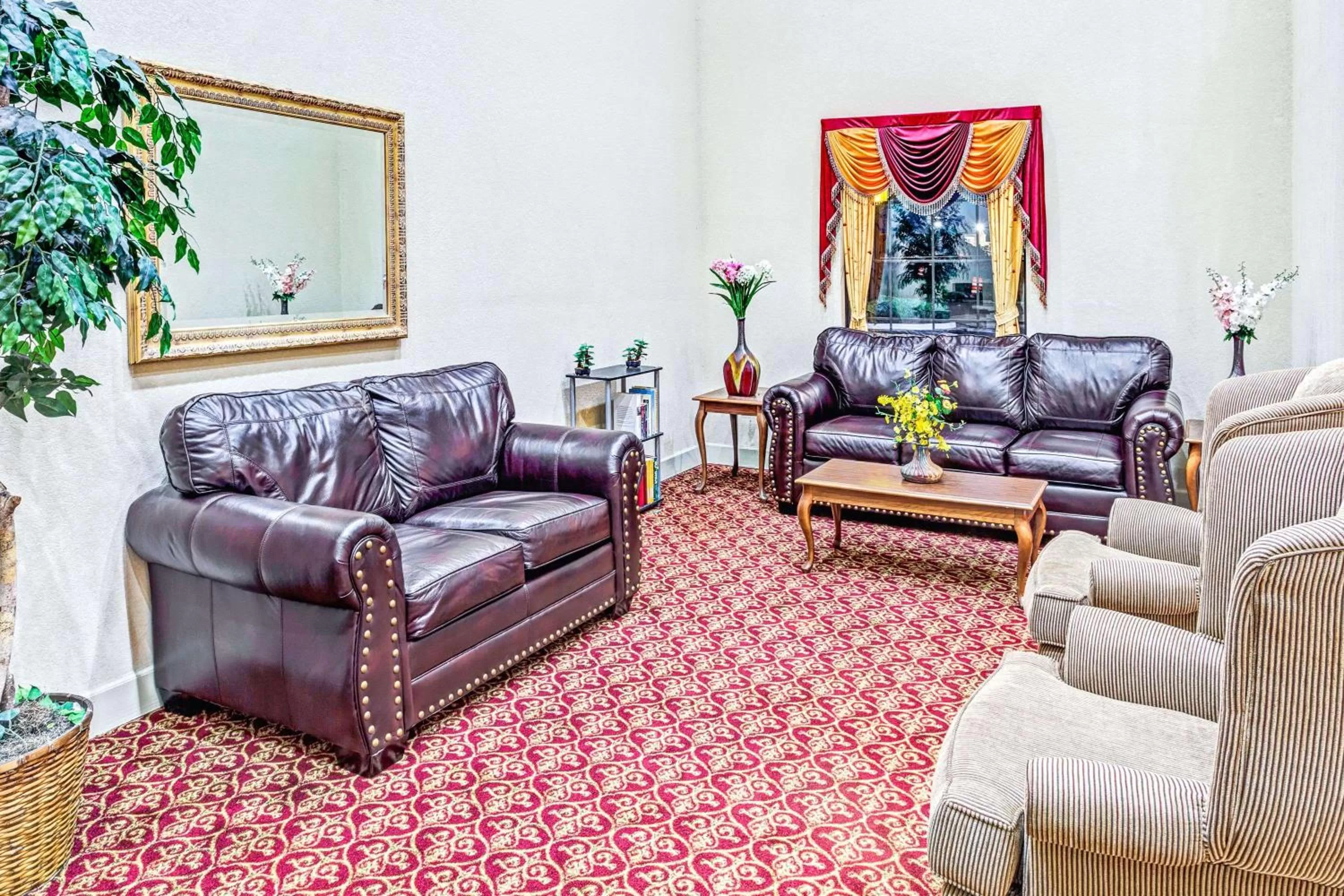 Lobby or reception in Super 8 by Wyndham Dawsonville