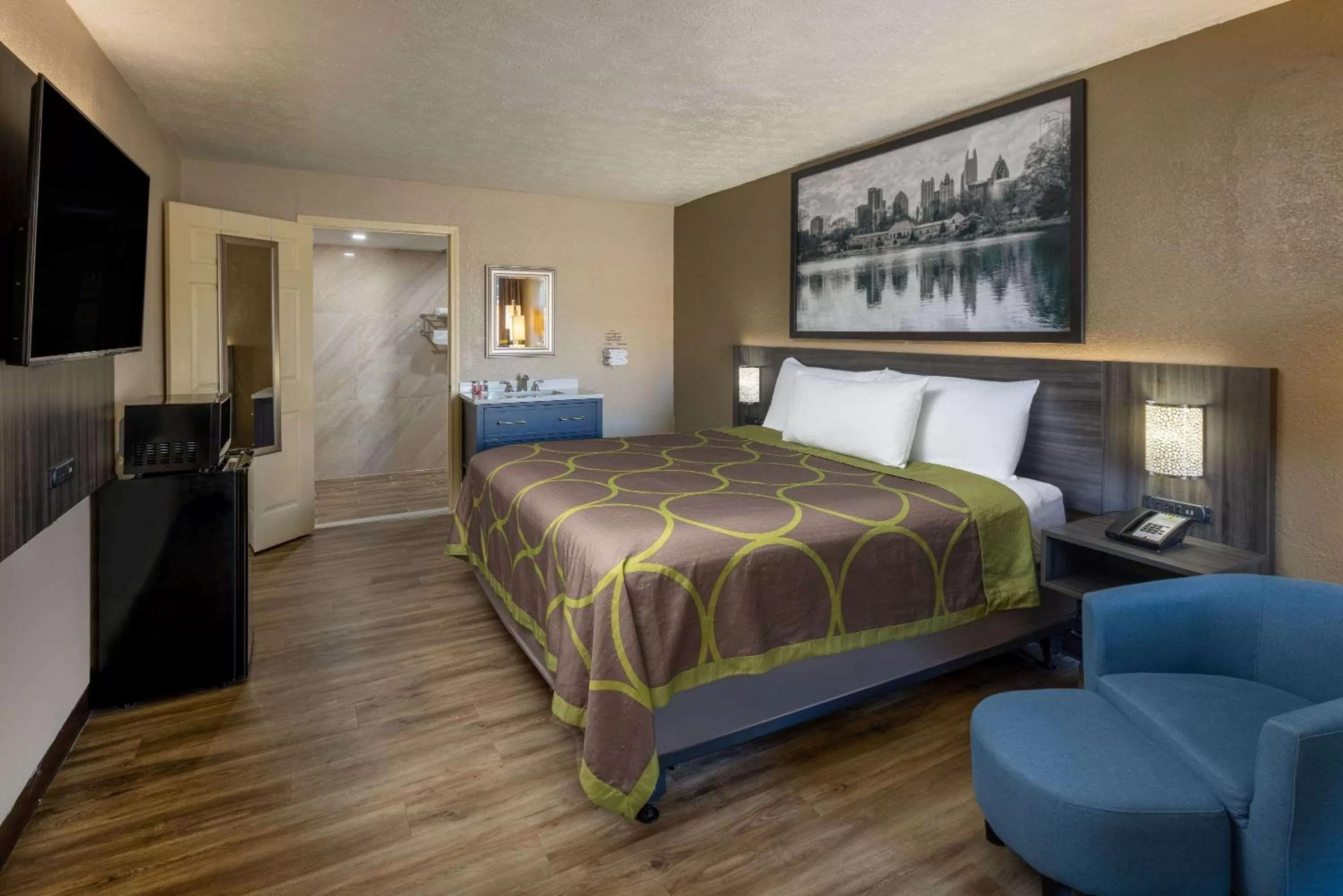 Photo of the whole room, Bed in Super 8 by Wyndham McDonough GA