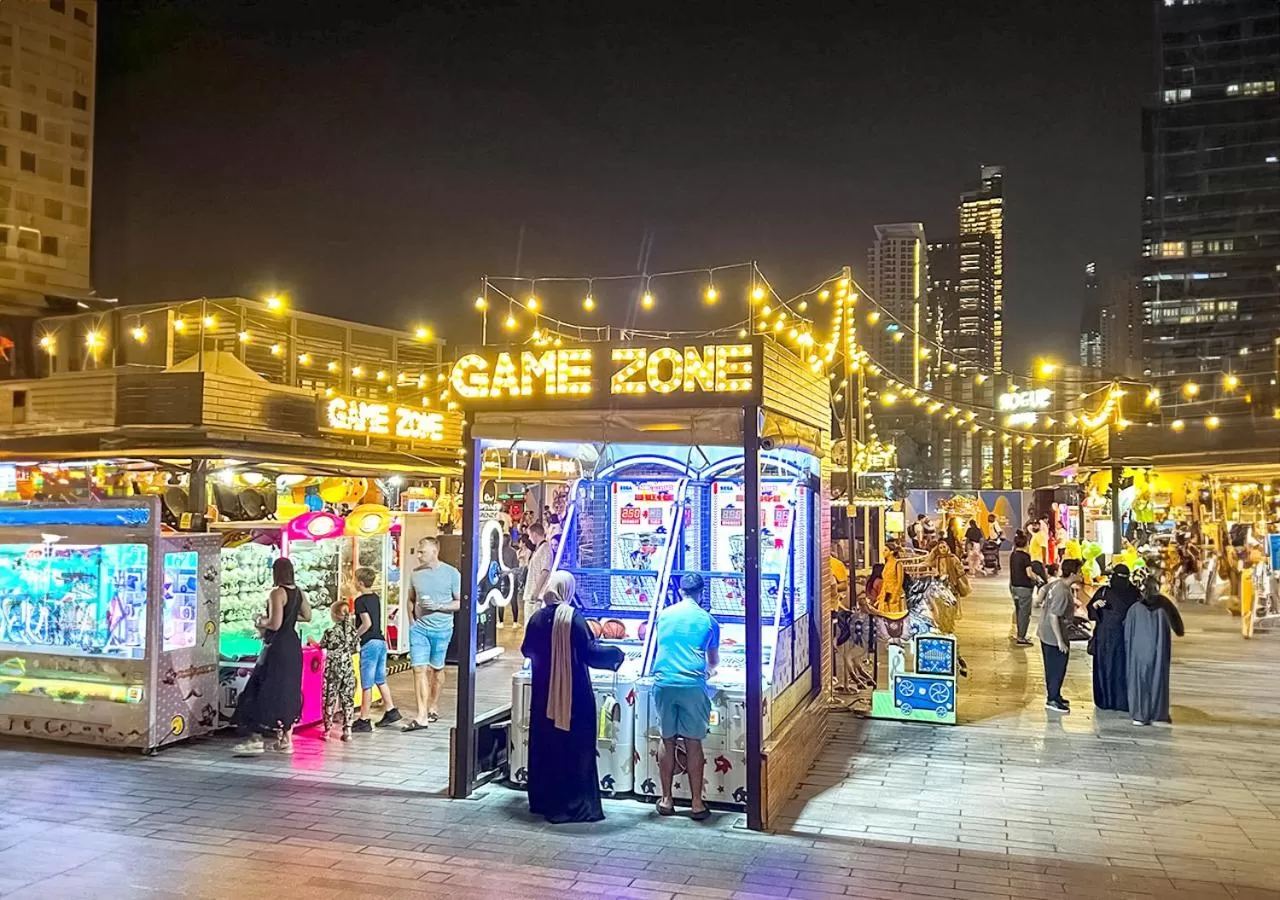 Night in Ramada Hotel, Suites and Apartments by Wyndham Dubai JBR