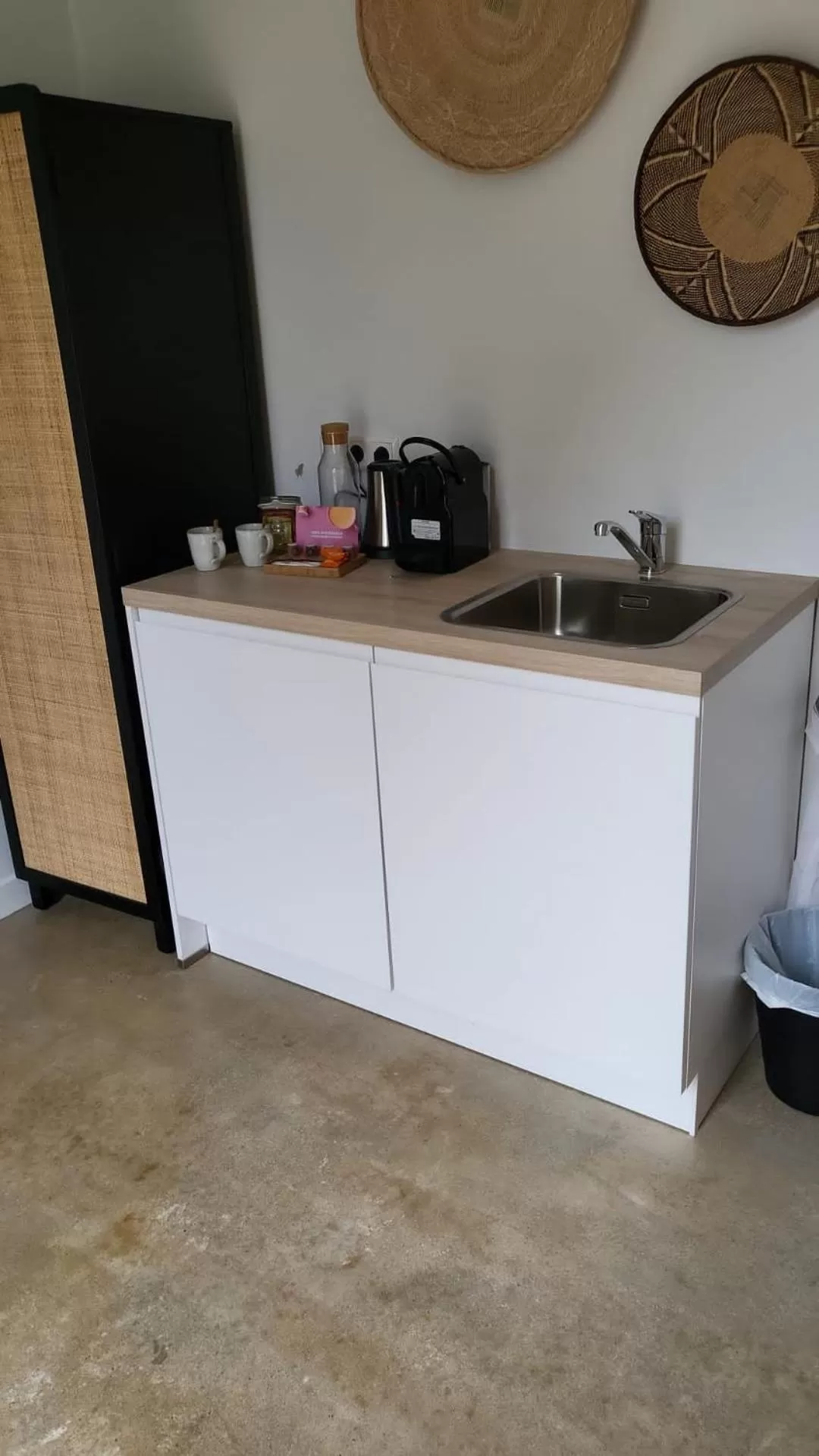 Kitchen or kitchenette in Hotel Paradis Zandvoort