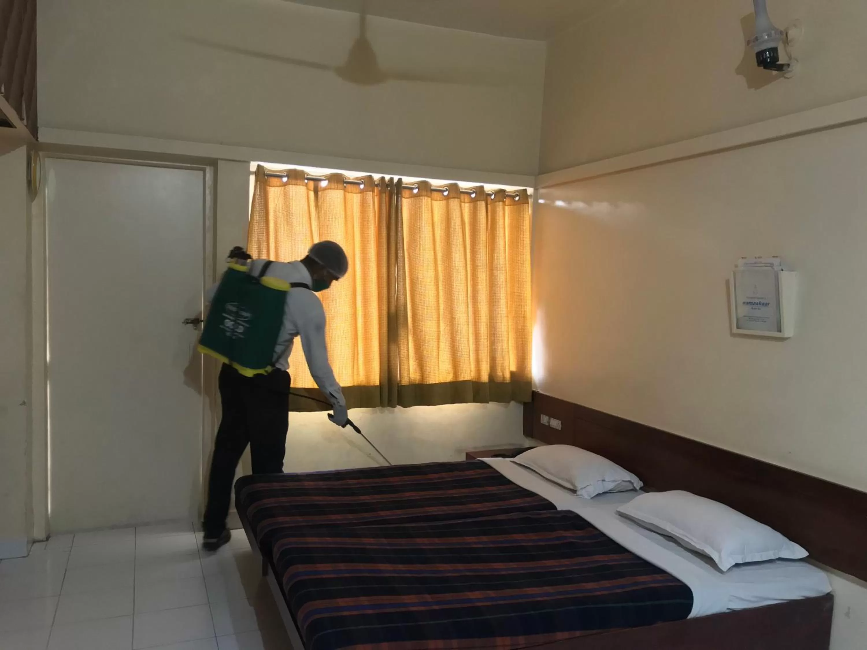 Bed in Maurya Residency