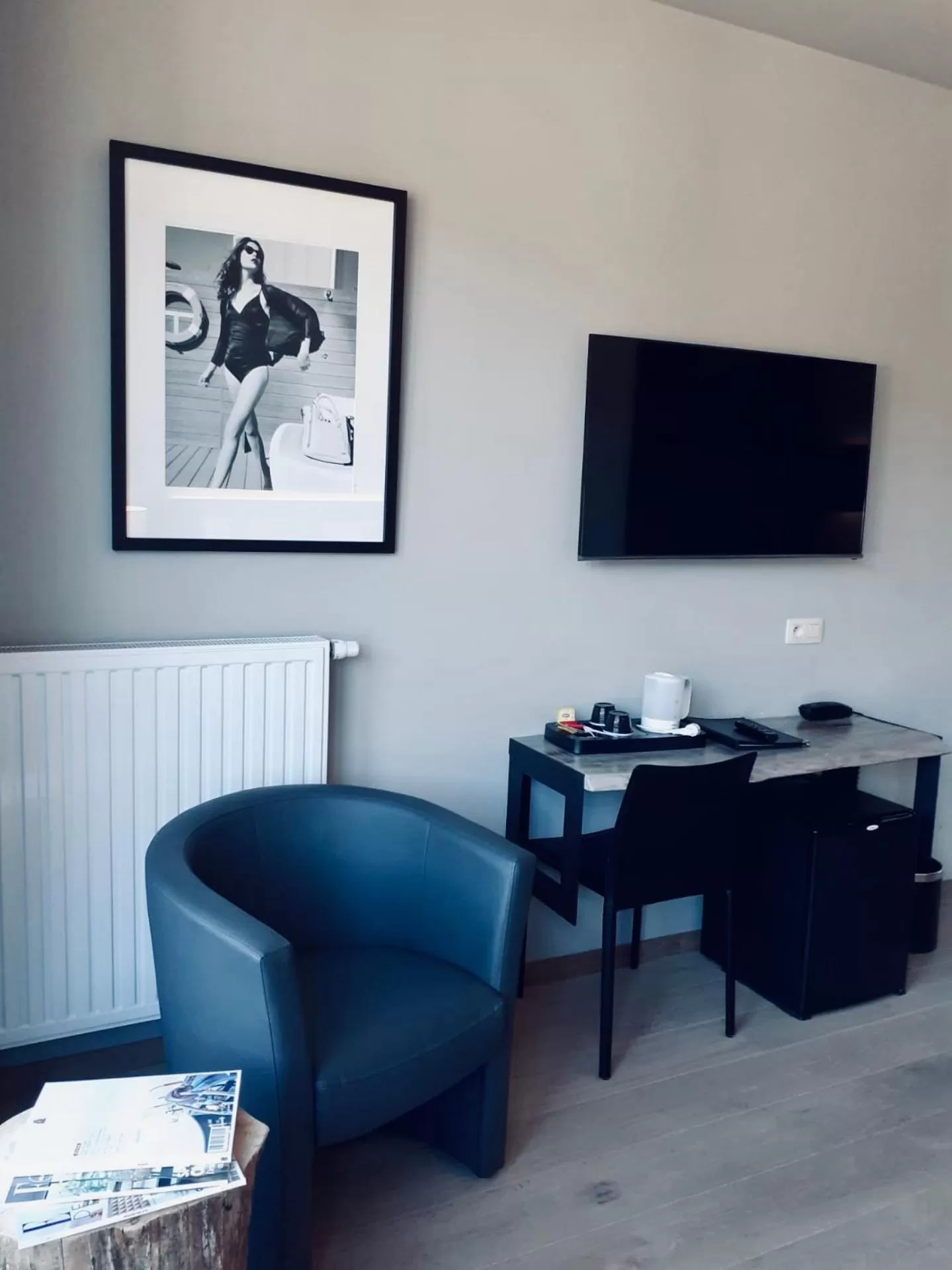 Coffee/tea facilities, TV/Entertainment Center in Hôtel WELLNESS EAU DE ROCHE Durbuy