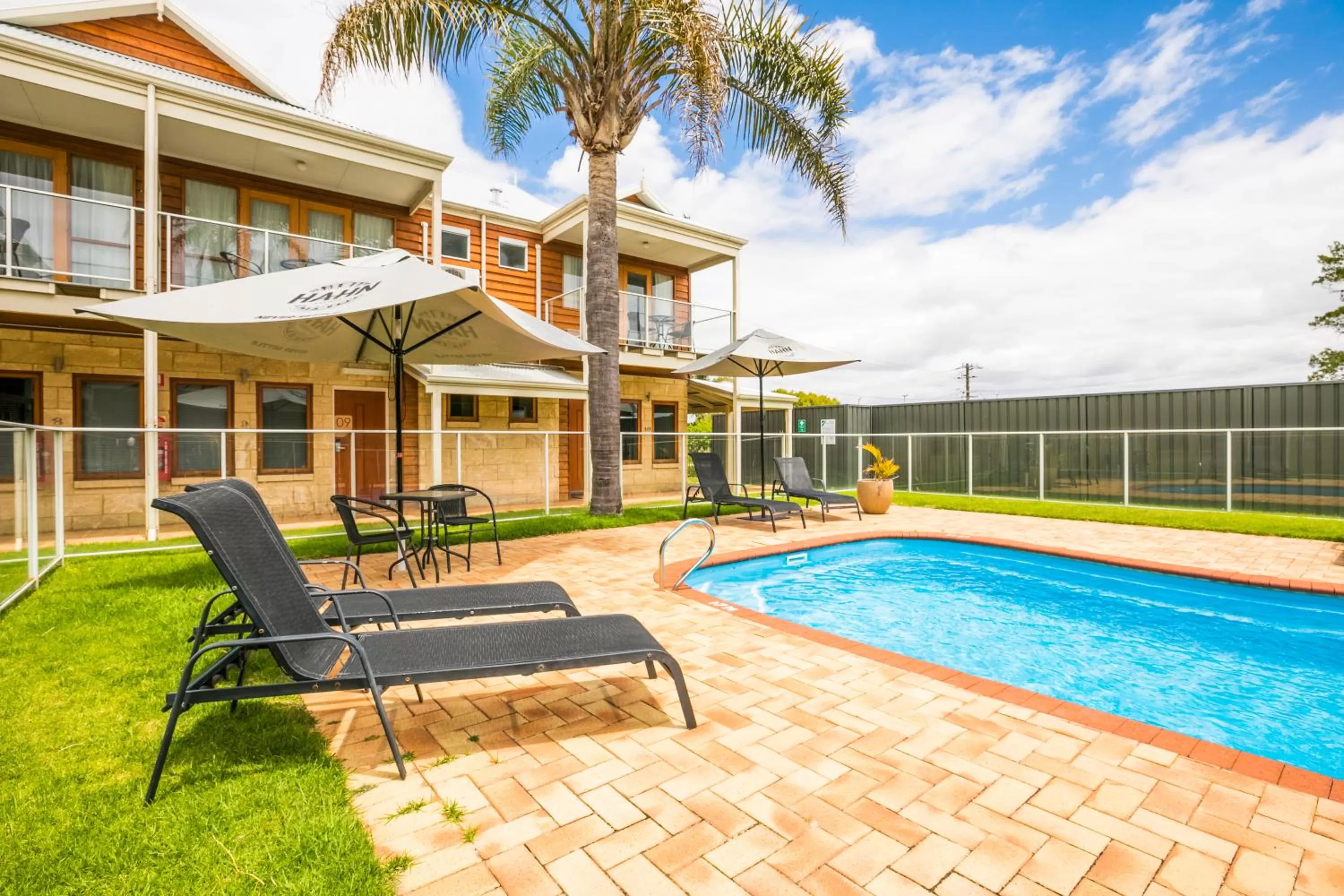 Swimming pool in Nightcap at the Ship Inn